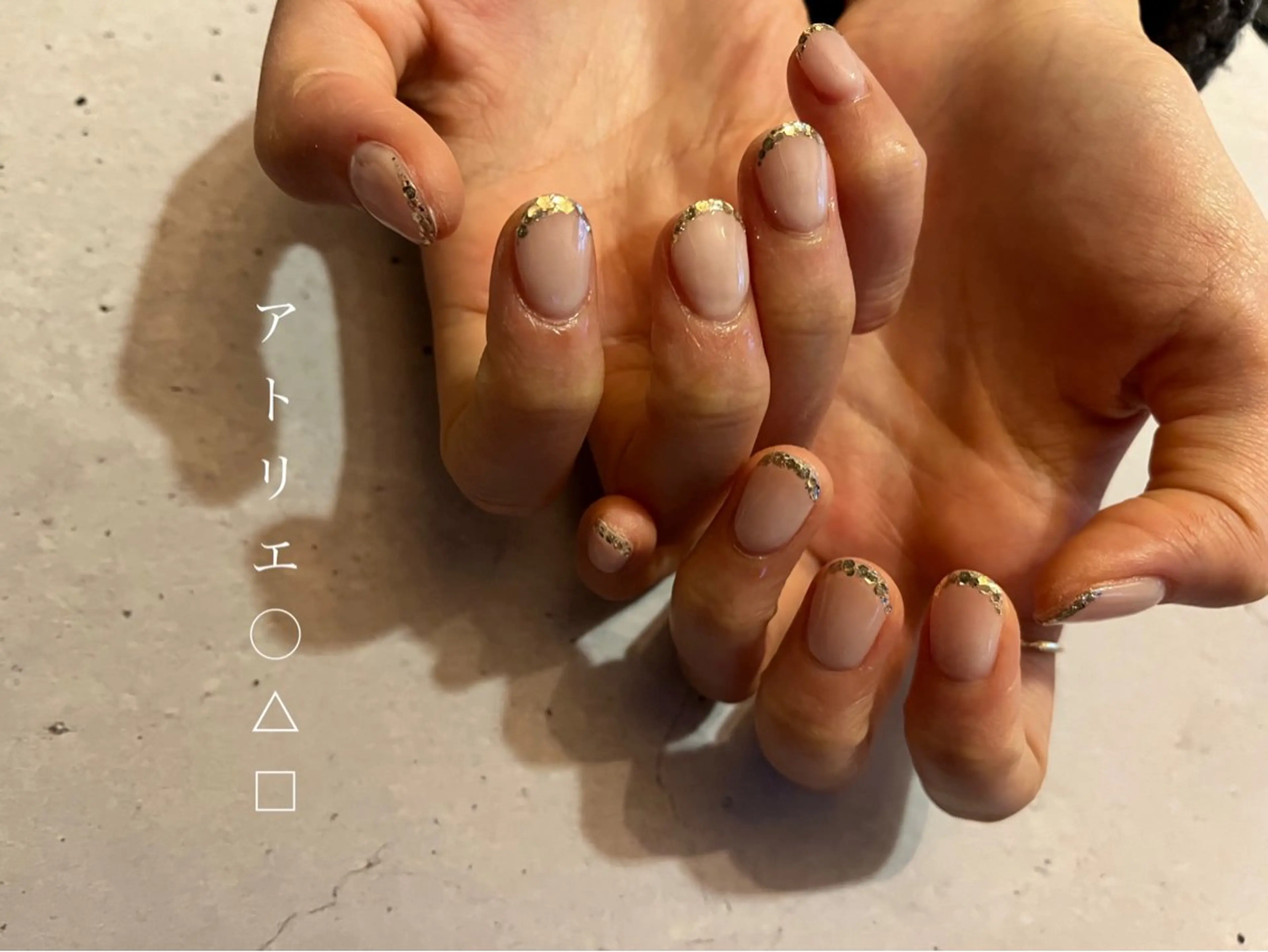 ネイル ハンドネイル アトリエ ○△□のネイルデザイン
