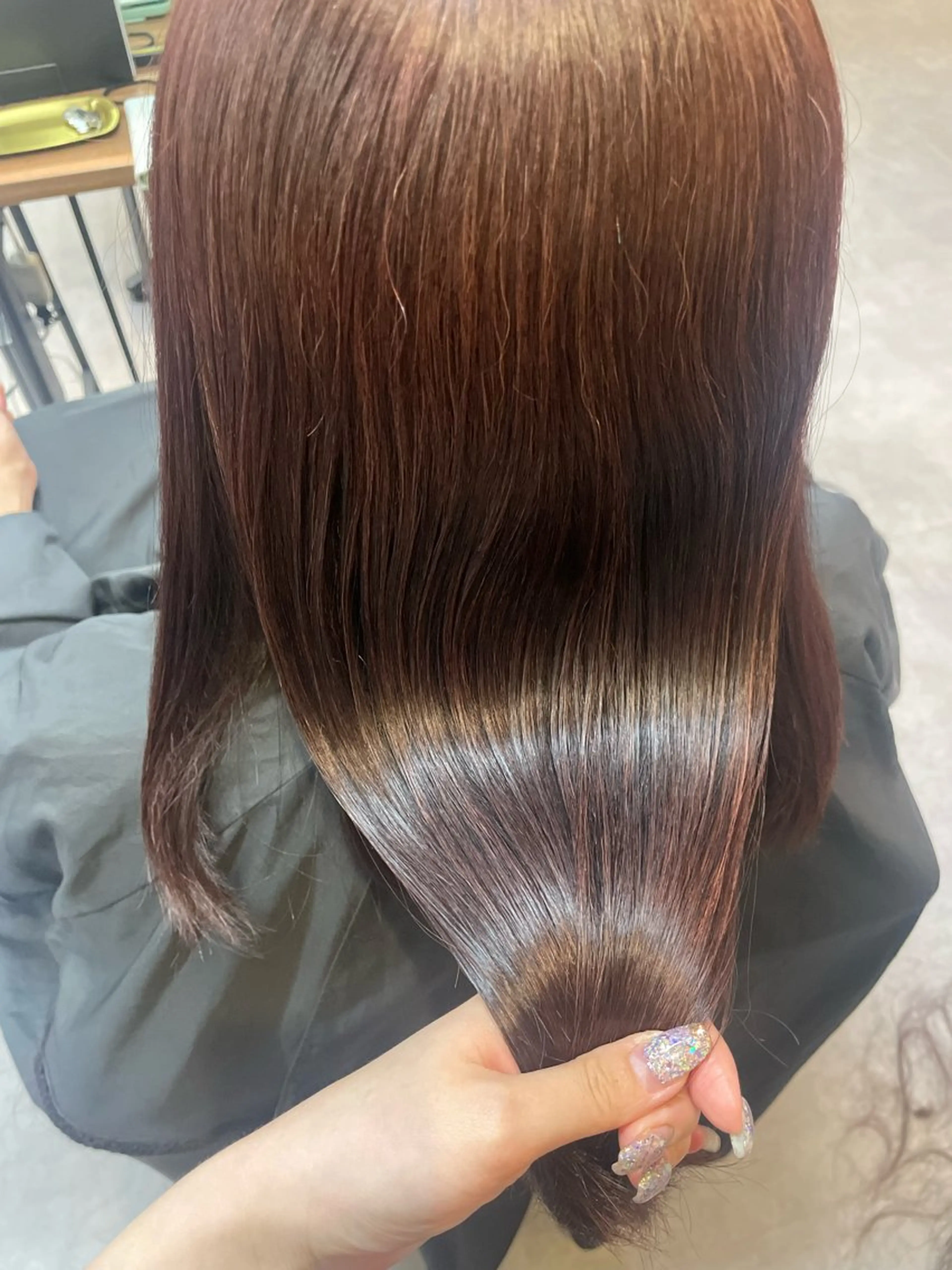 ミディアム 原 麻耶のヘアスタイル