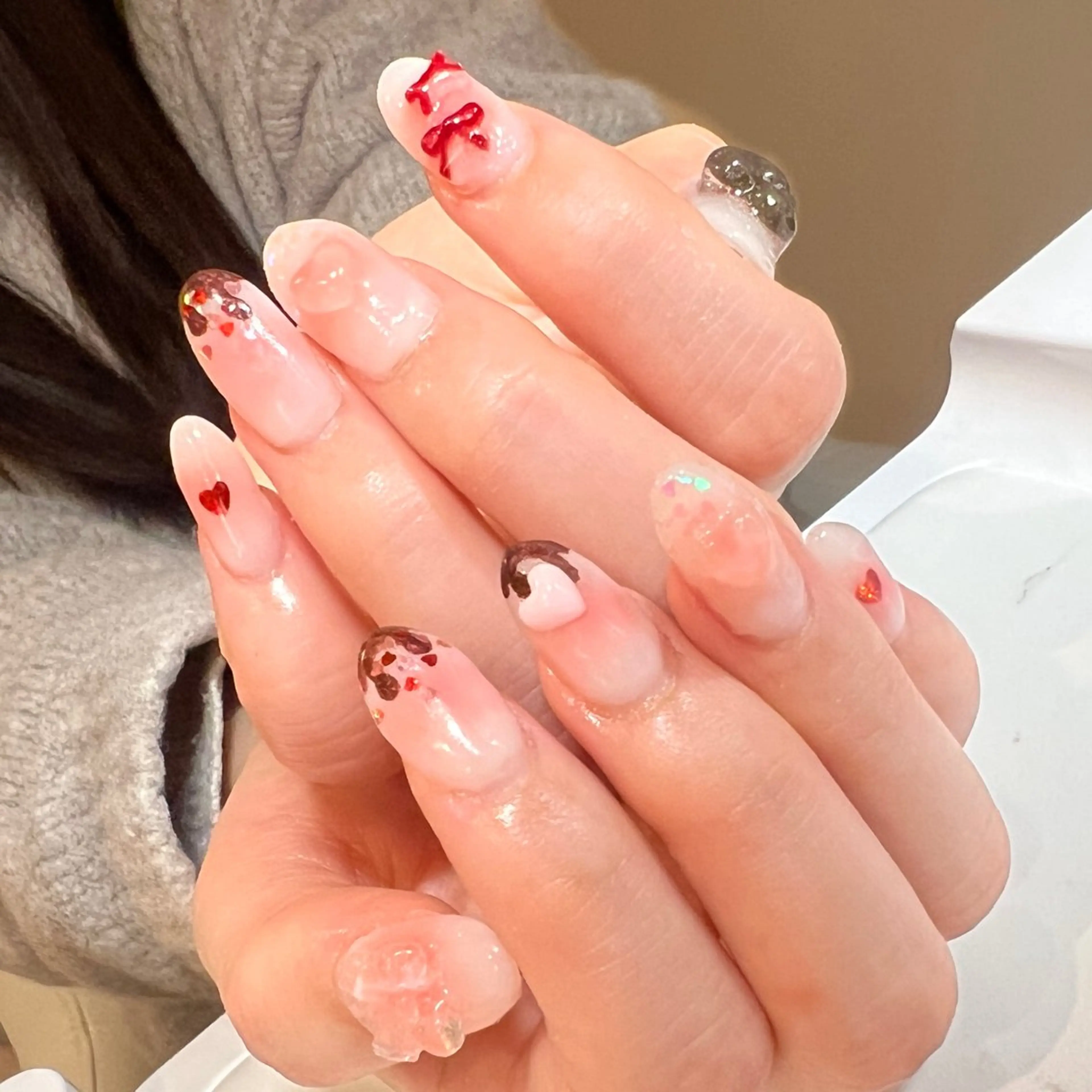 ミディアム ハンドネイル Nail Salon midnightのネイルデザイン