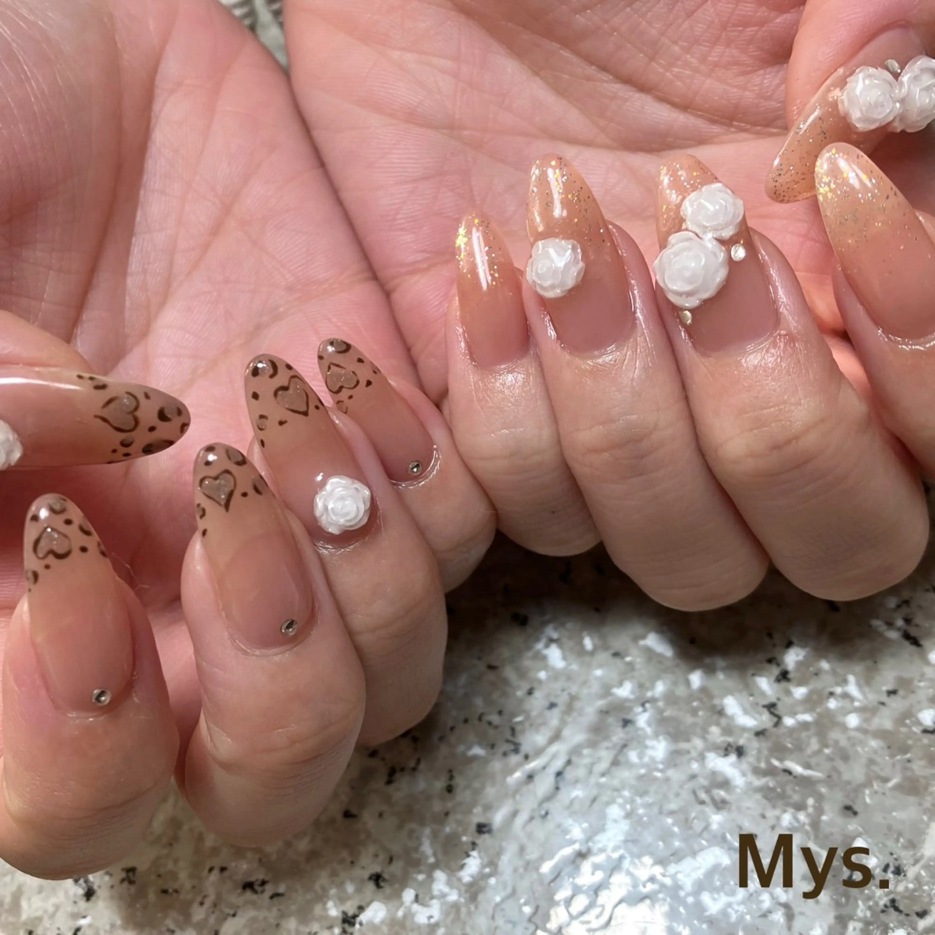 ネイル ハンドネイル Mys. 三上紗紀のネイルデザイン