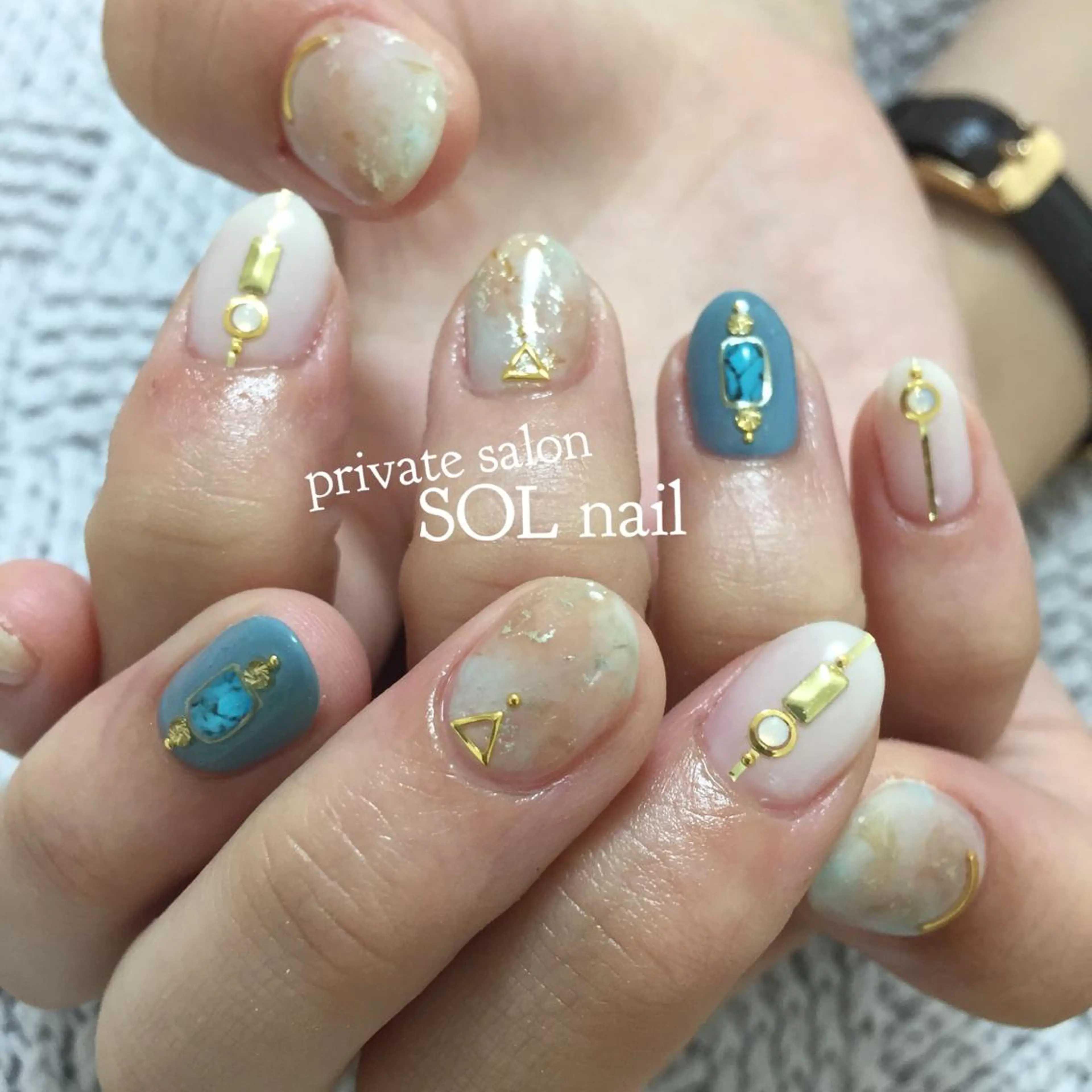 ネイル ハンドネイル SOL NAILのネイルデザイン