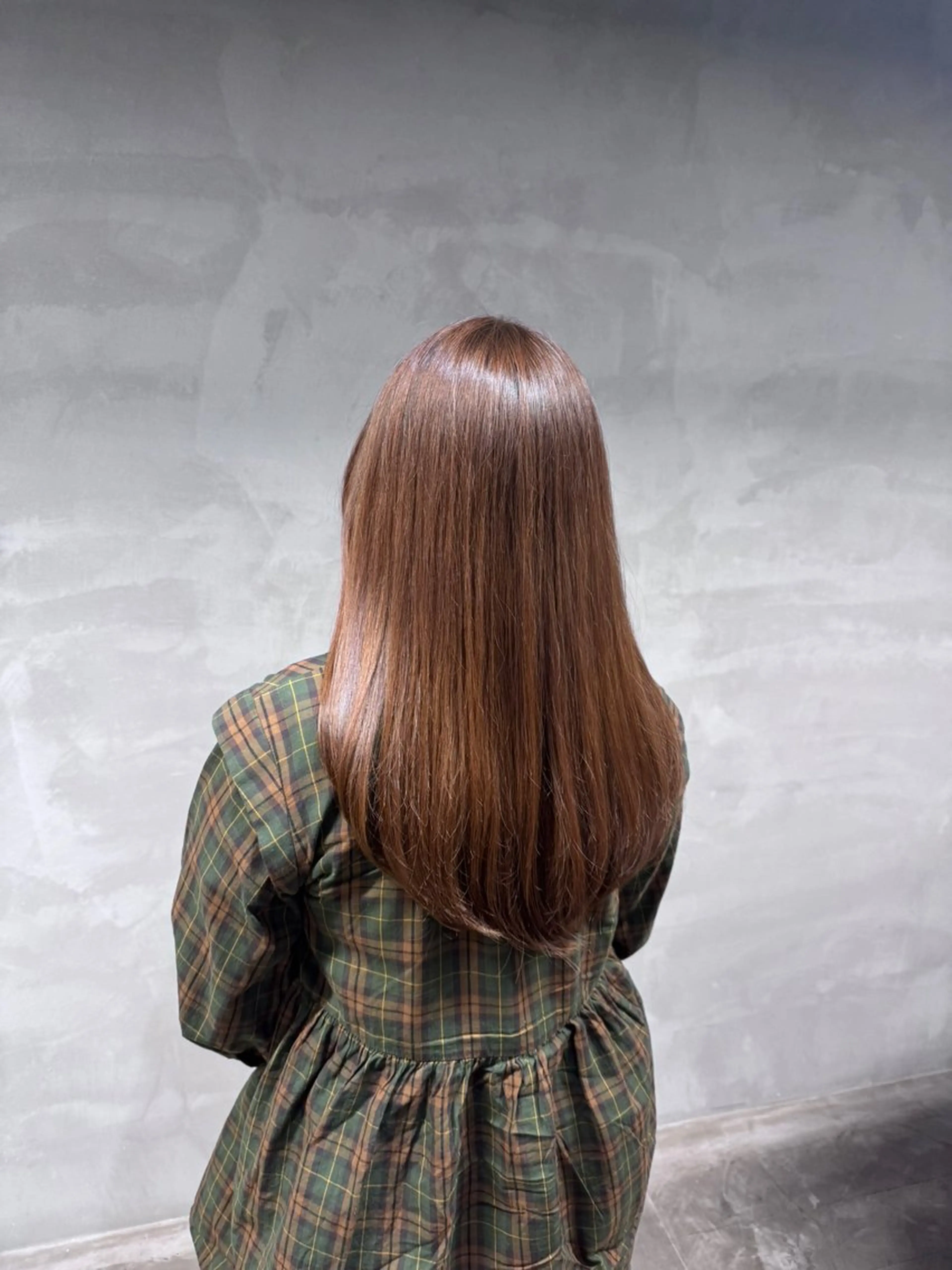 ロング カラー ベージュカラー ブラウンカラー ブラウンベージュ 髪質改善 ロング カット ヘアカラー トリートメント 艶髪/髪質改善/ MONSO山本のヘアスタイル