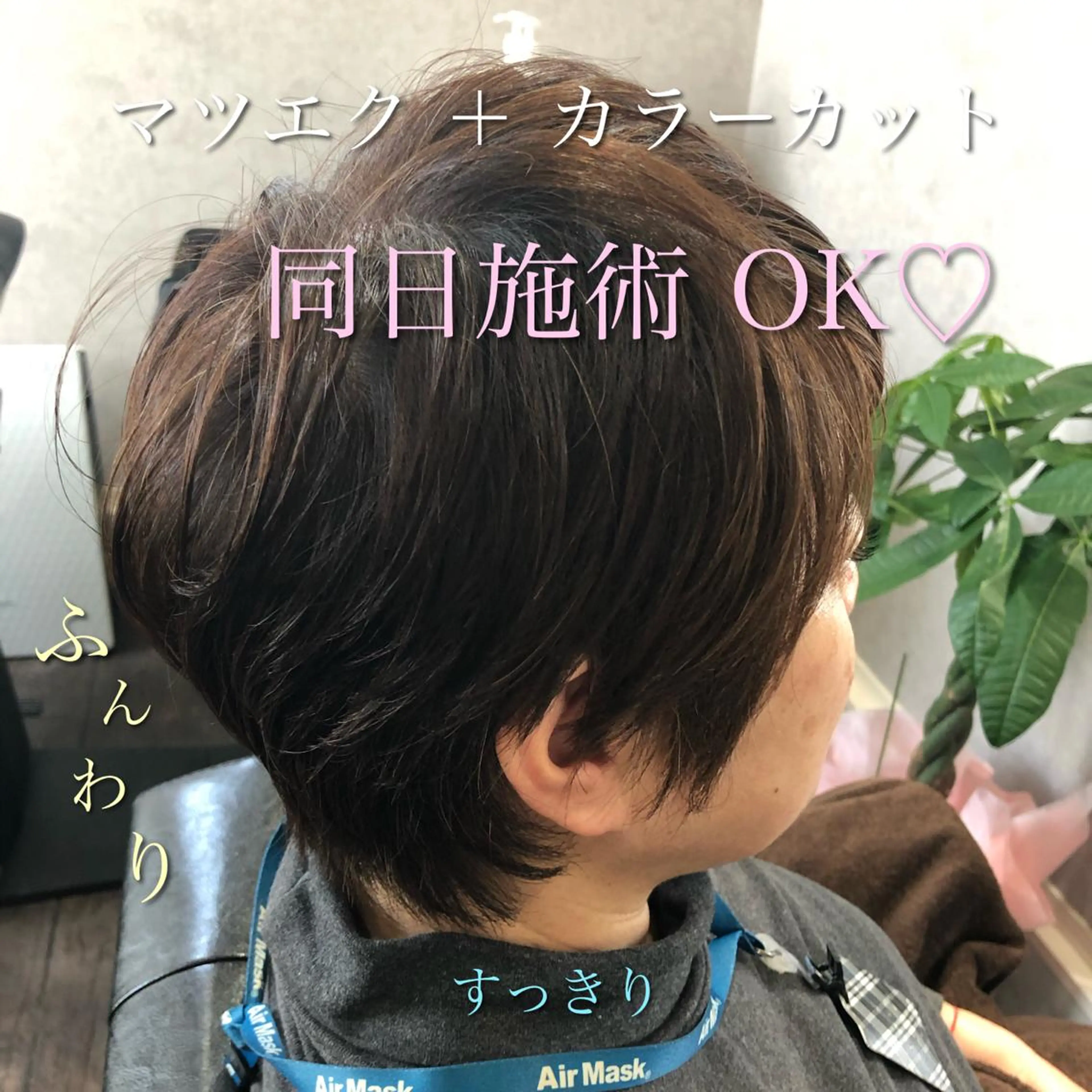 〖 おまかせカラー〗🩶白髪染め🖤の写真