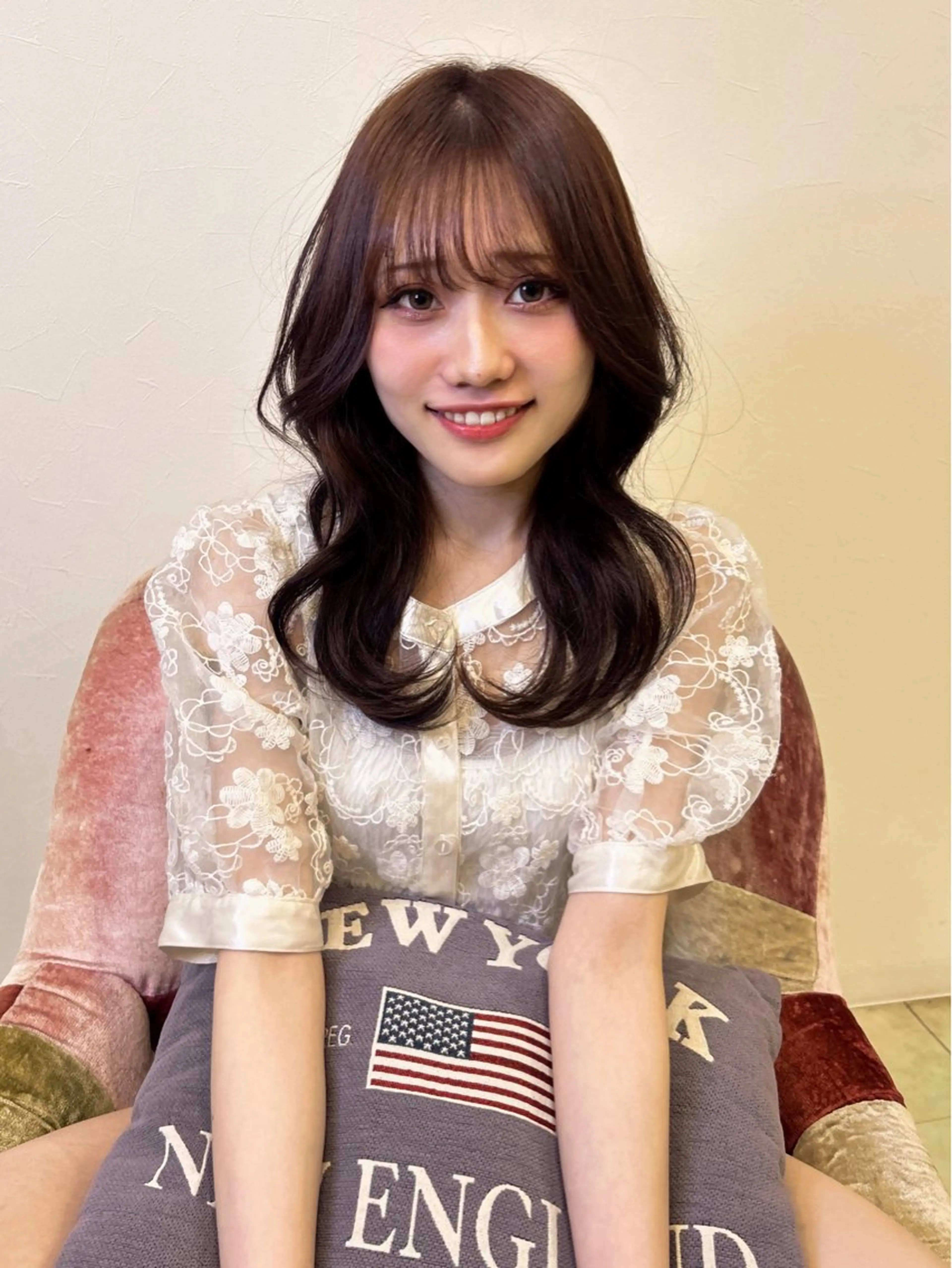 【似合わせ小顔カット✂️】前髪カットの写真