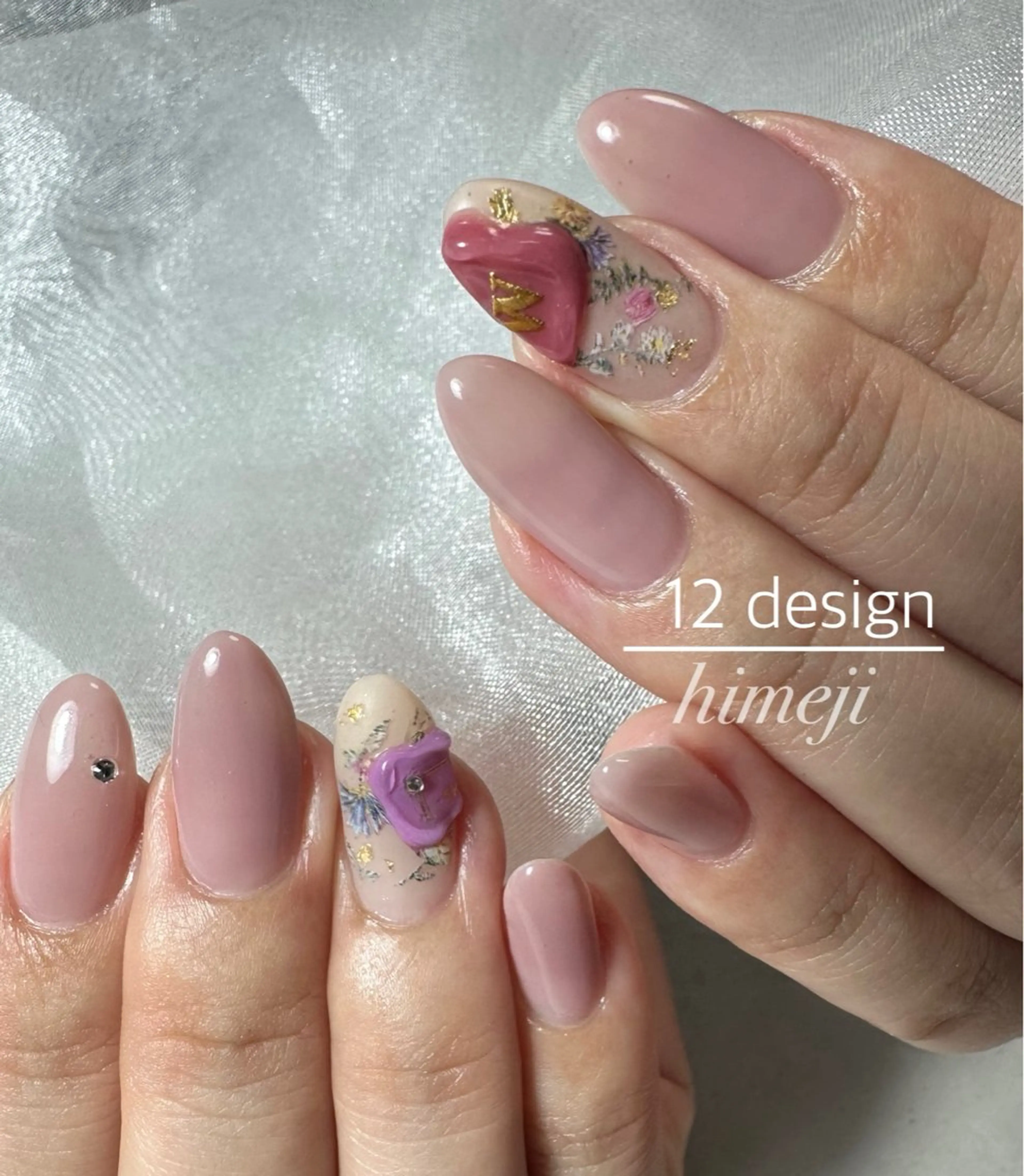 ネイル 12 designのネイルデザイン