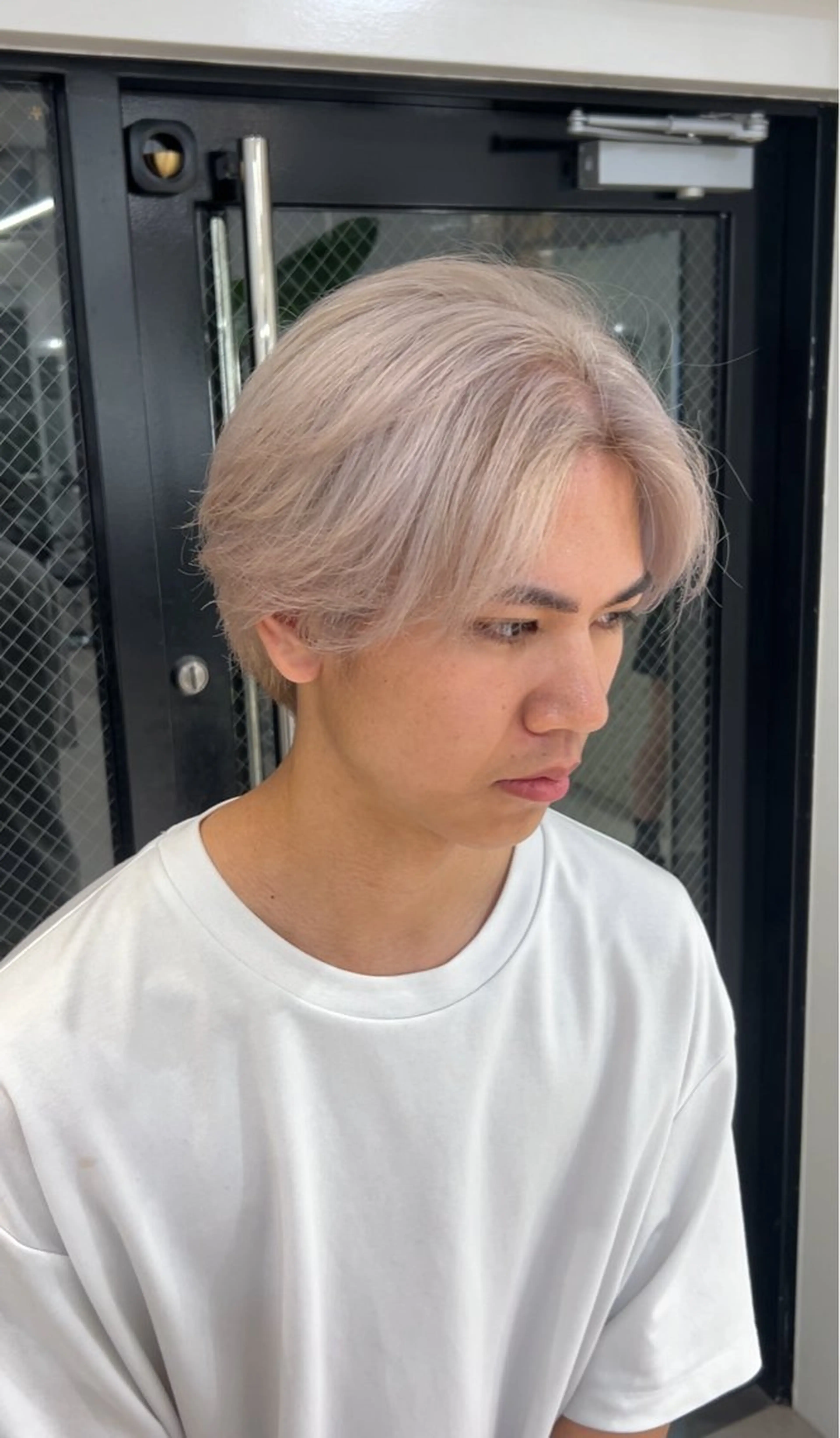 ショート カラー メンズ ヘアカラー ショート/ボブ/似 合わせ/顔周りカットのヘアスタイル