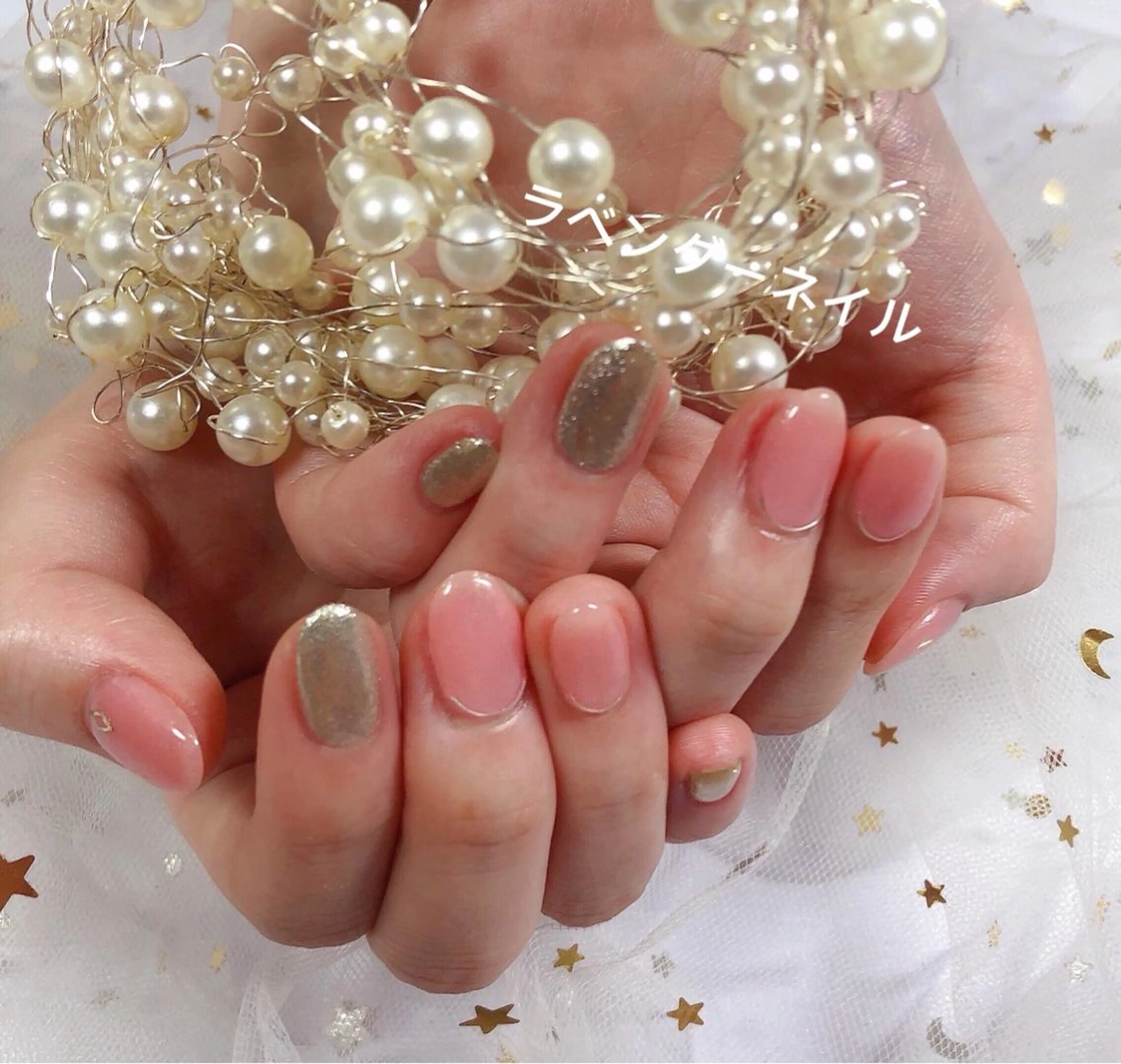 ネイル ラベンダー💖日暮里 ルル💖ネイルのネイルデザイン