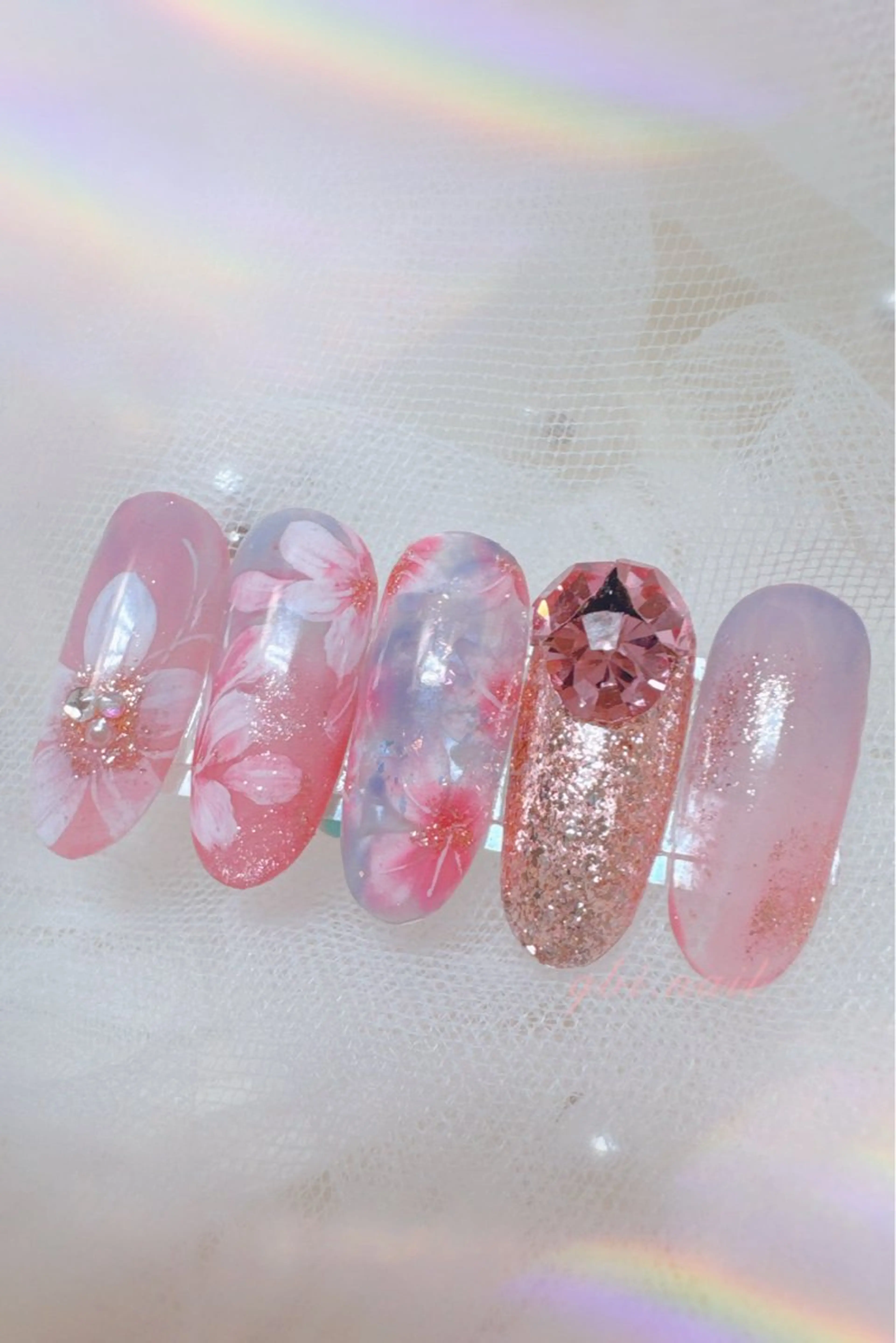 ネイル 高島 夏海のネイルデザイン