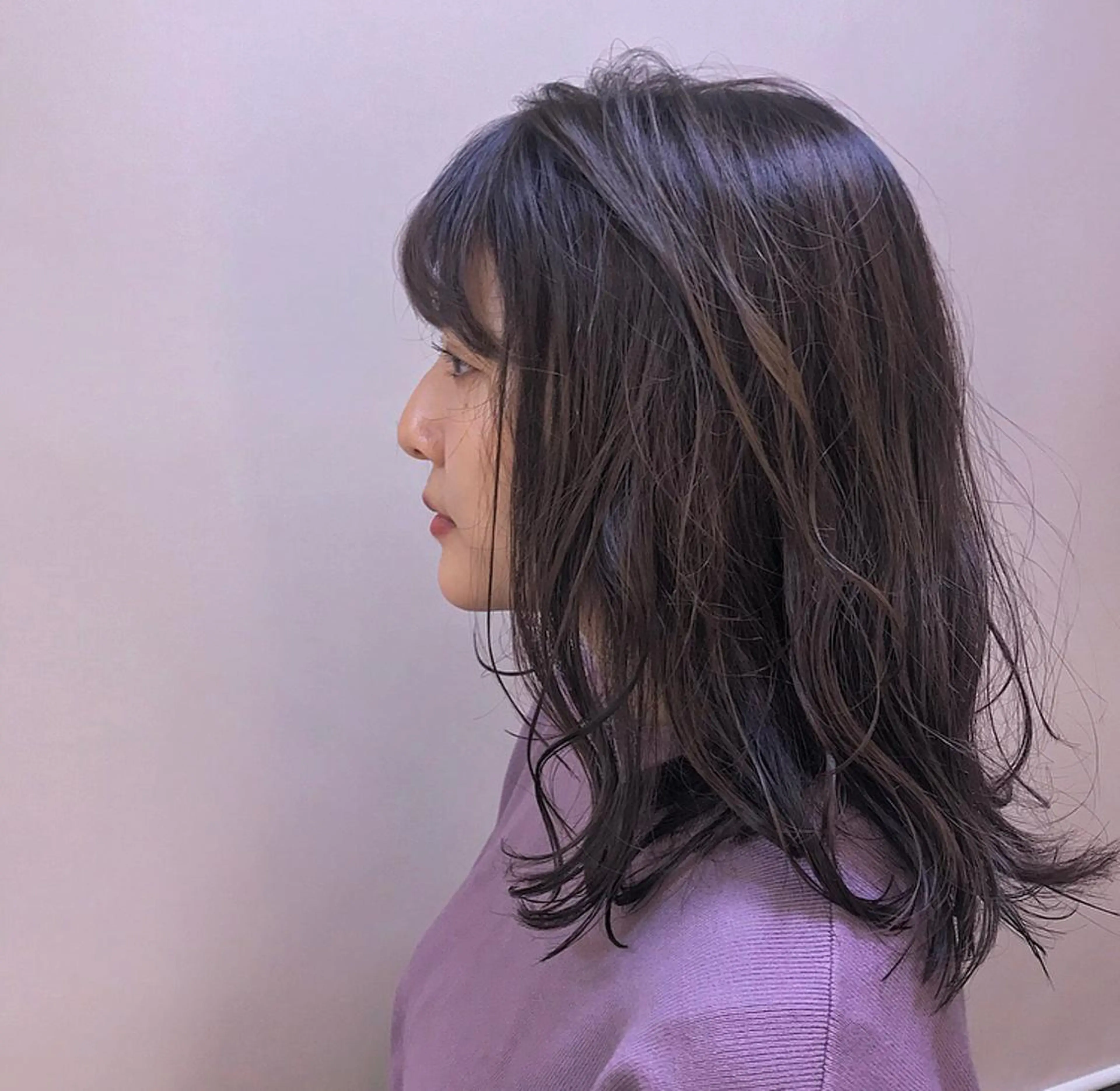 ロング 似合わせカットカラー ♡佐藤捺美のヘアスタイル