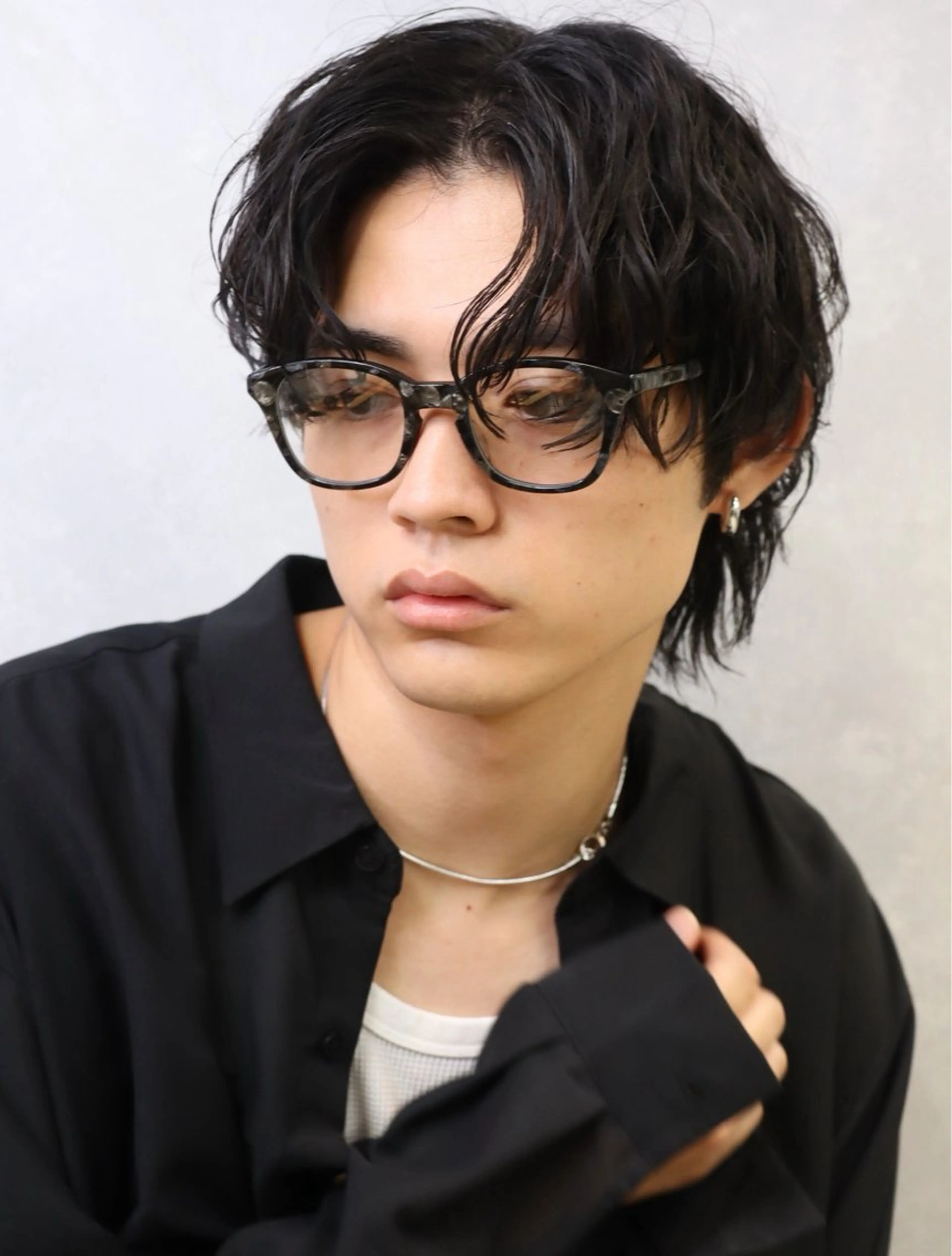 ショート パーマ メンズ サロンズ内B区画所属・新宿メンズ専門 メンズパーマ特化のヘアスタイル