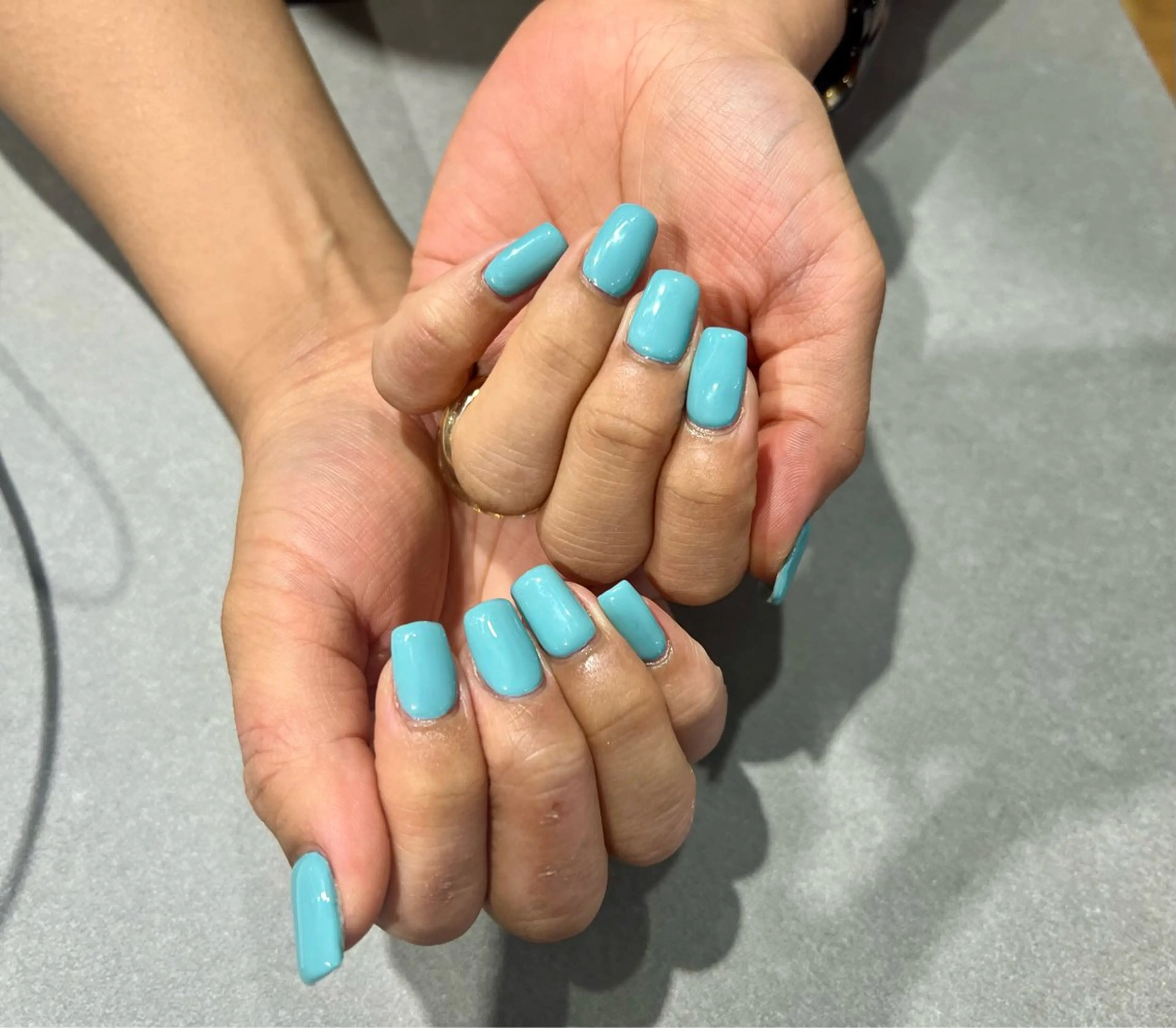 ネイル ワンカラーネイル ＆robe銀座 🪽tsuki🪽のネイルデザイン