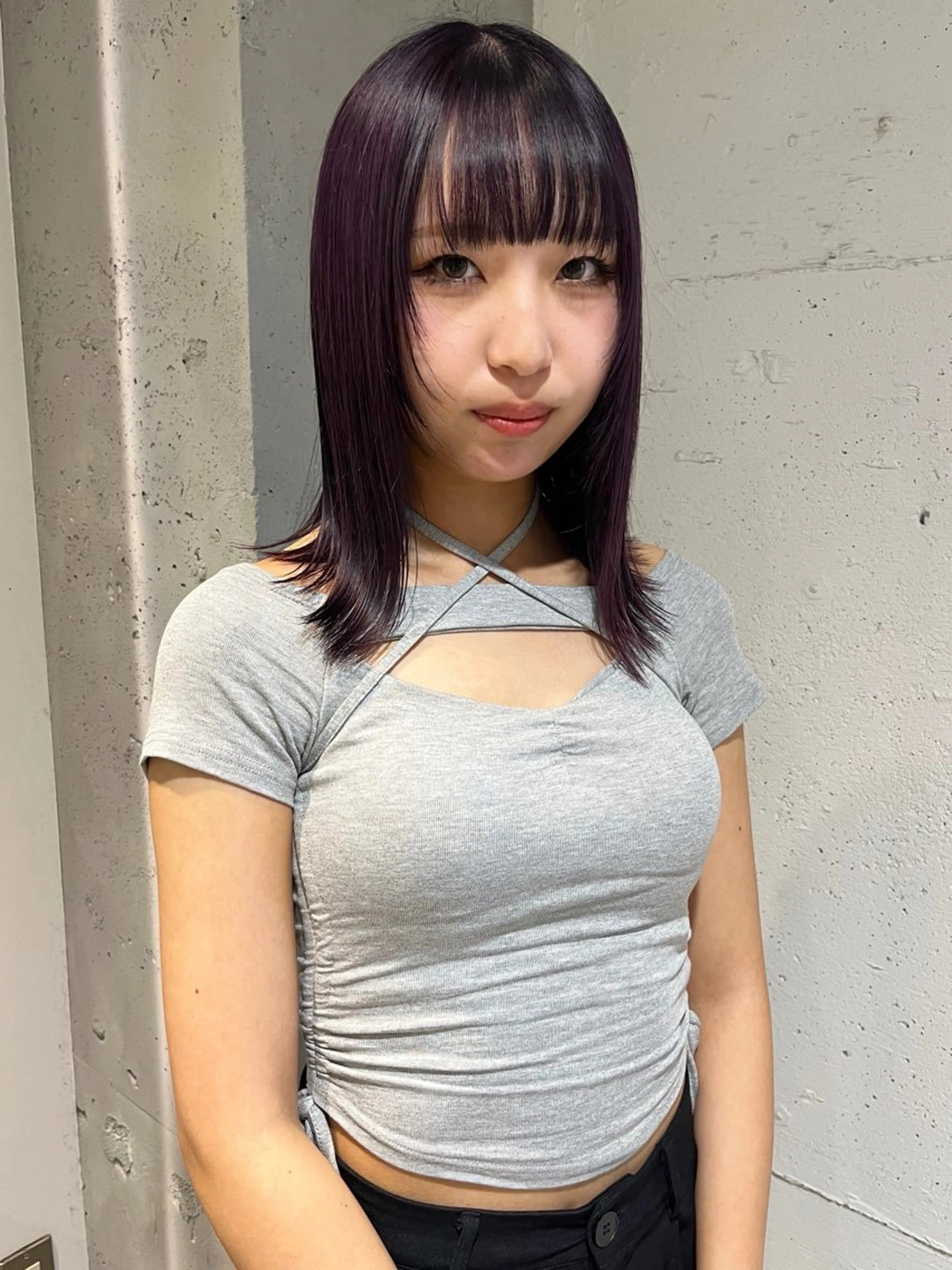 カラー Juna✂️ レイヤー / ボブのヘアスタイル