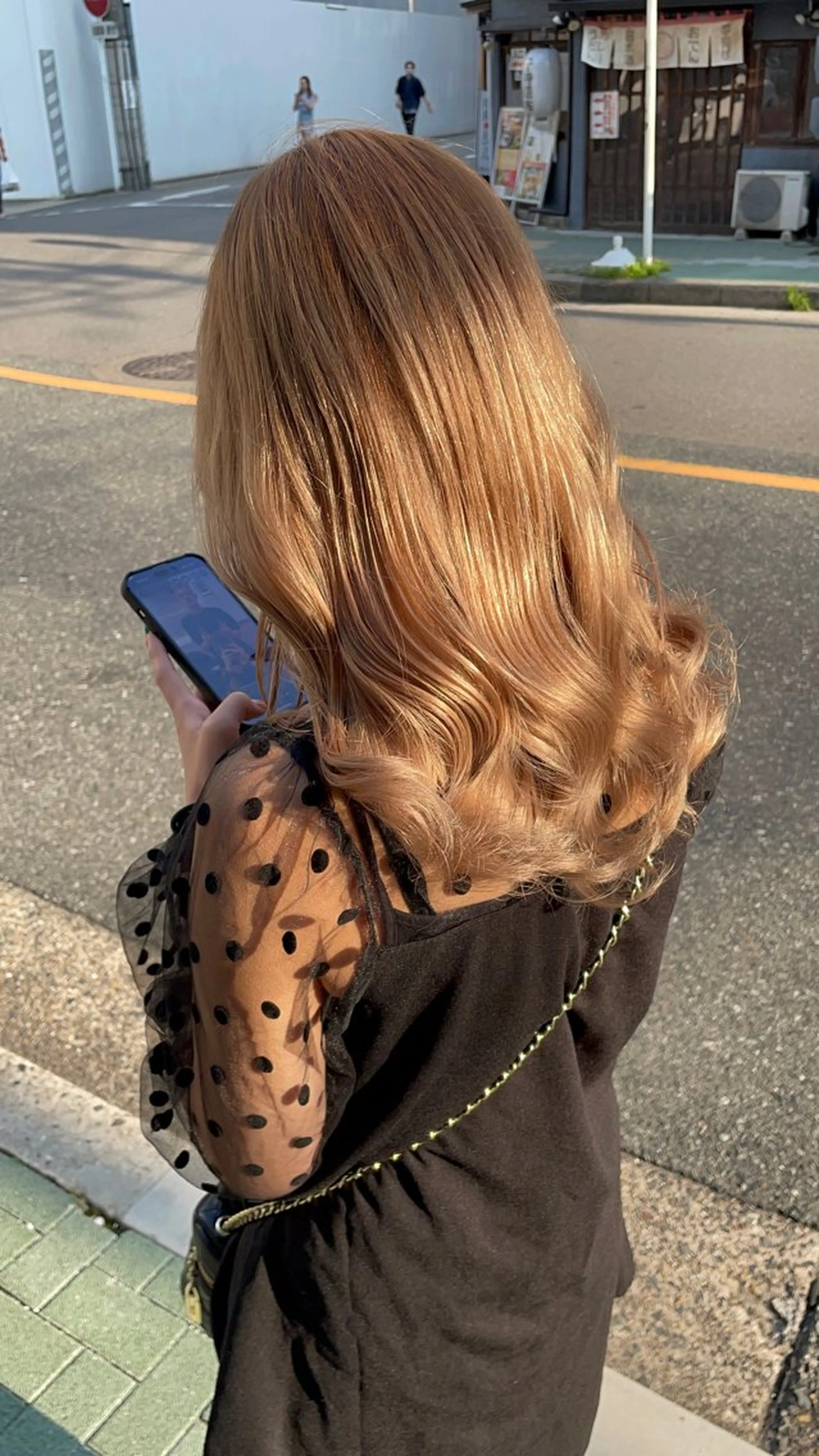 カラー 脱白髪染め/ 髪質改善/ハクのヘアスタイル