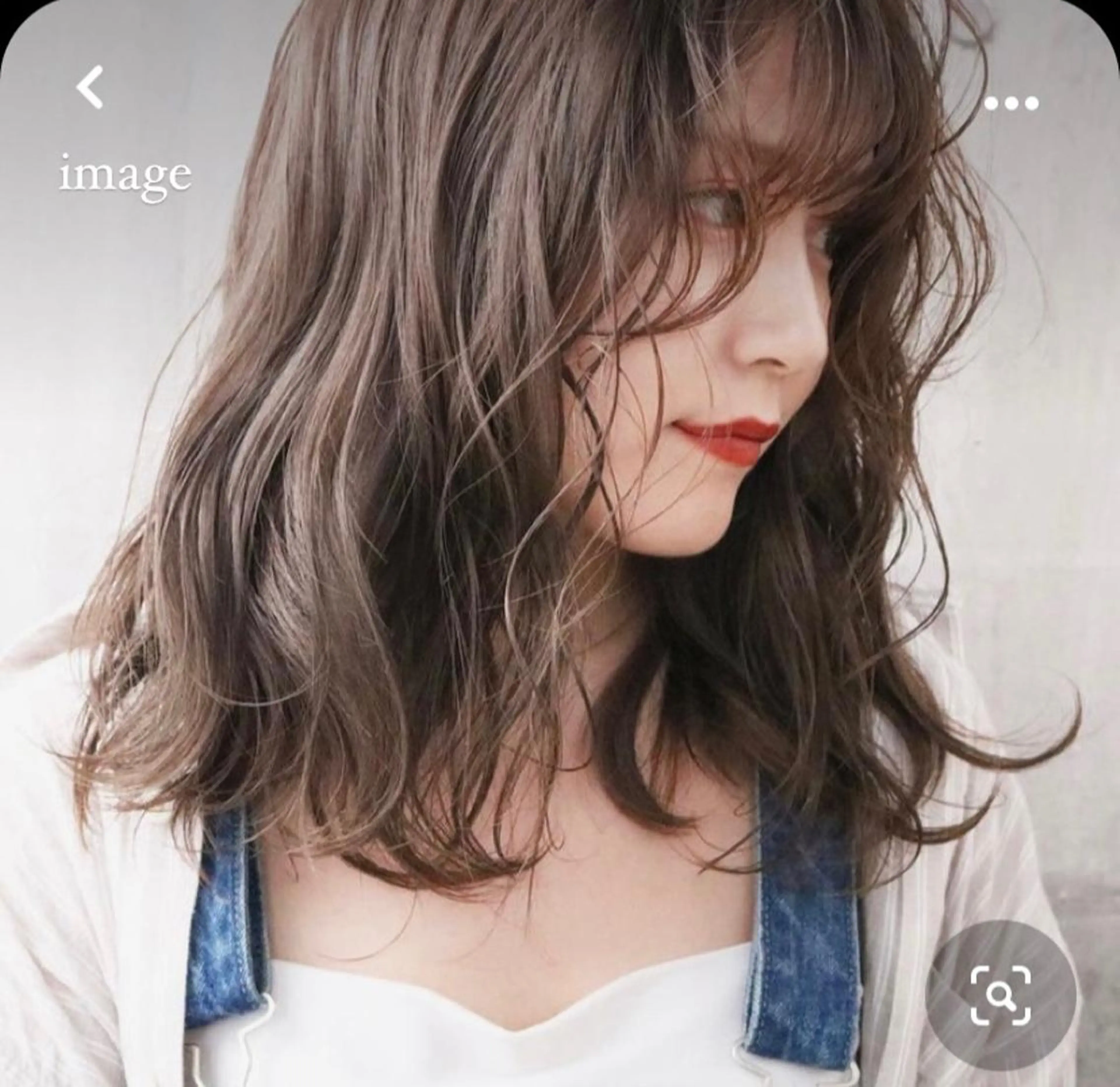 ミディアム カラー パーマ ヘアアレンジ ミディアムパーマ 顔周りカット/アレン ジ/カラー小野寺紗良のヘアスタイル