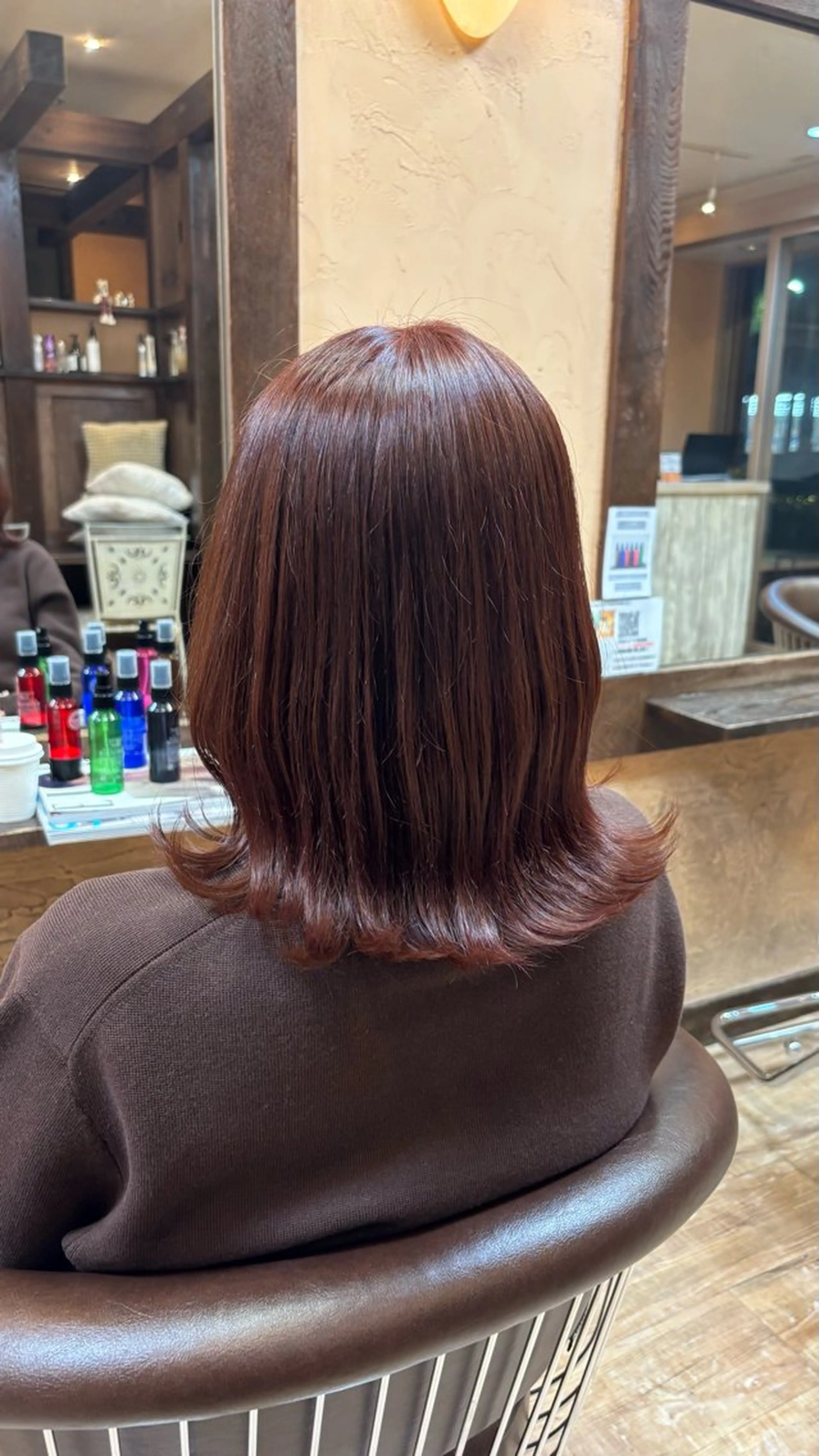 ミディアム カラー ヘアカラー トリートメント ブリーチカラー🎀 Himariのヘアスタイル