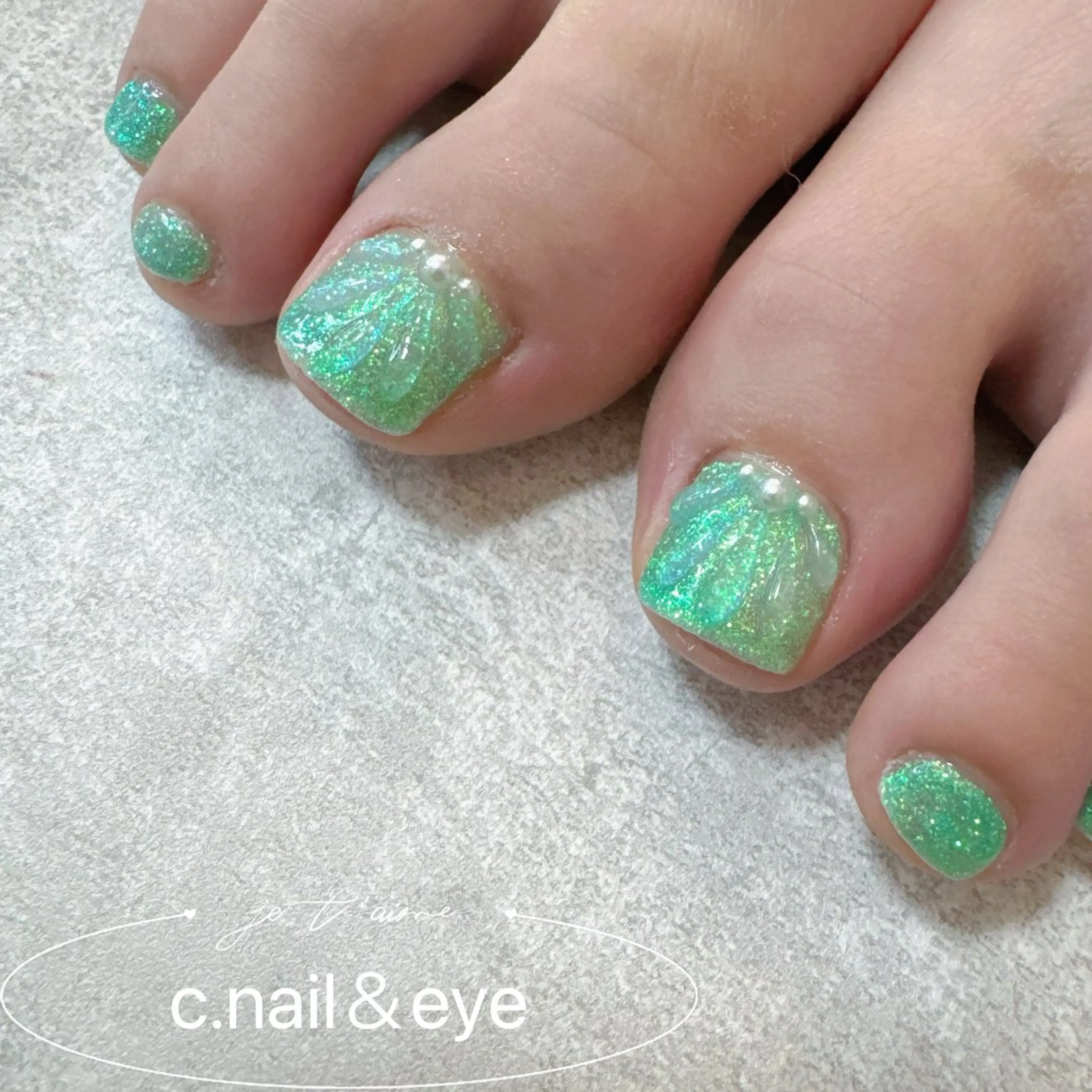 ネイル フットネイル C.Nail&EYE RINAのネイルデザイン