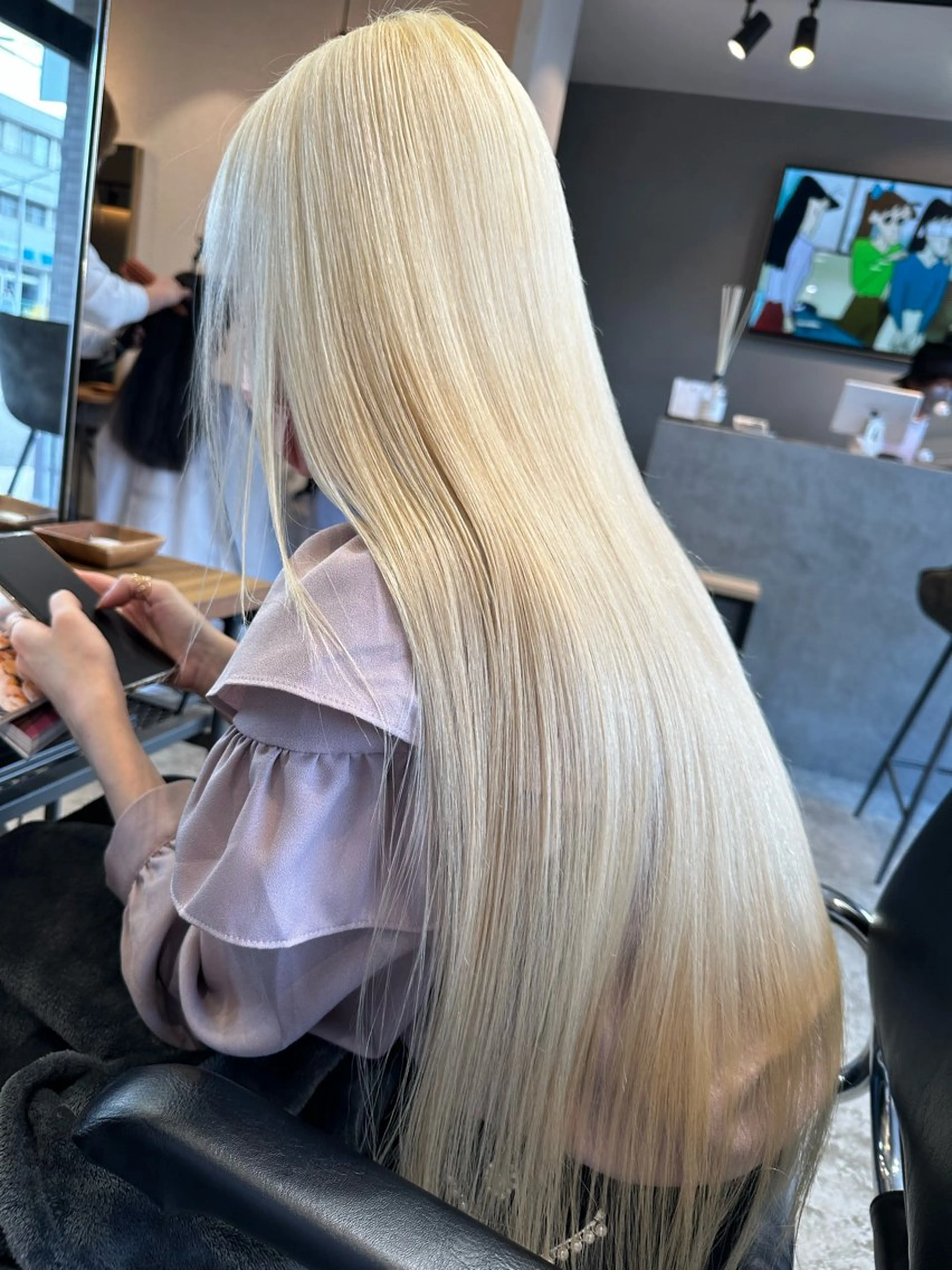 ロング カラー カット ヘアカラー HELIM所属・🍀石川尚之🍀 HELIMのヘアスタイル