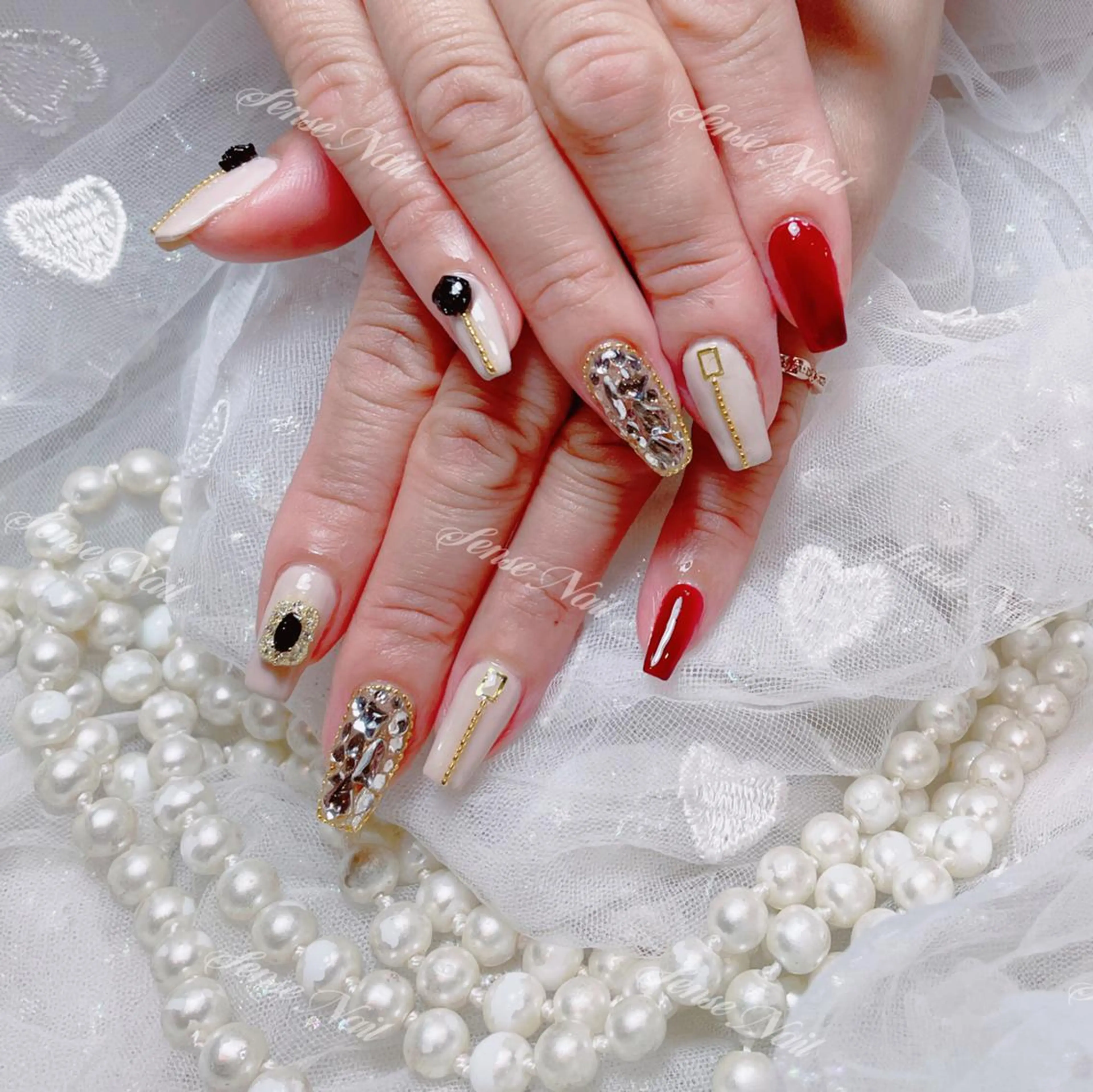 ネイル ハンドネイル ハンドケア 🎀Sense Nail渋谷店🎀のネイルデザイン