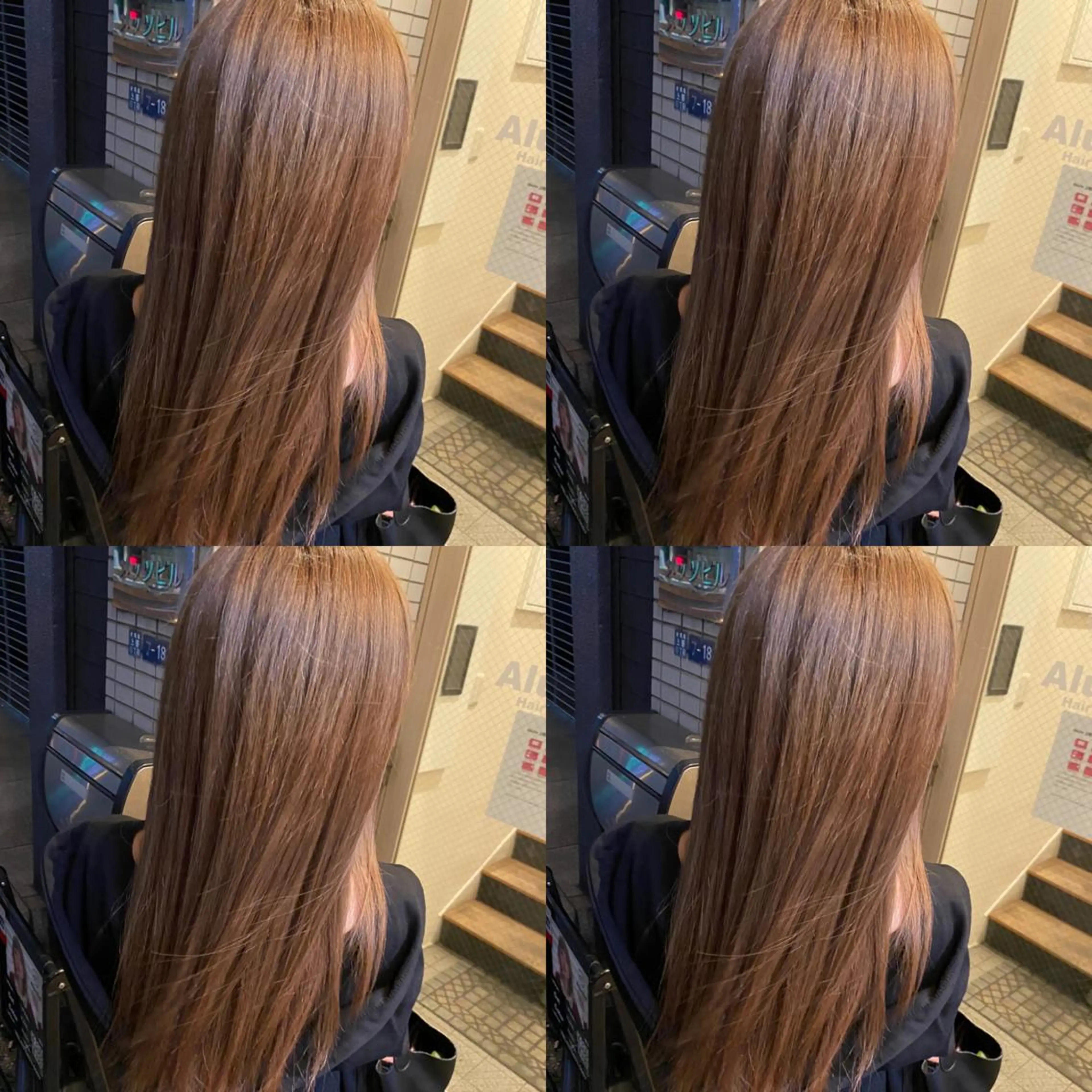 セミロング カラー カット ヘアカラー トリートメント ご予約 宜しくお願いします！のヘアスタイル