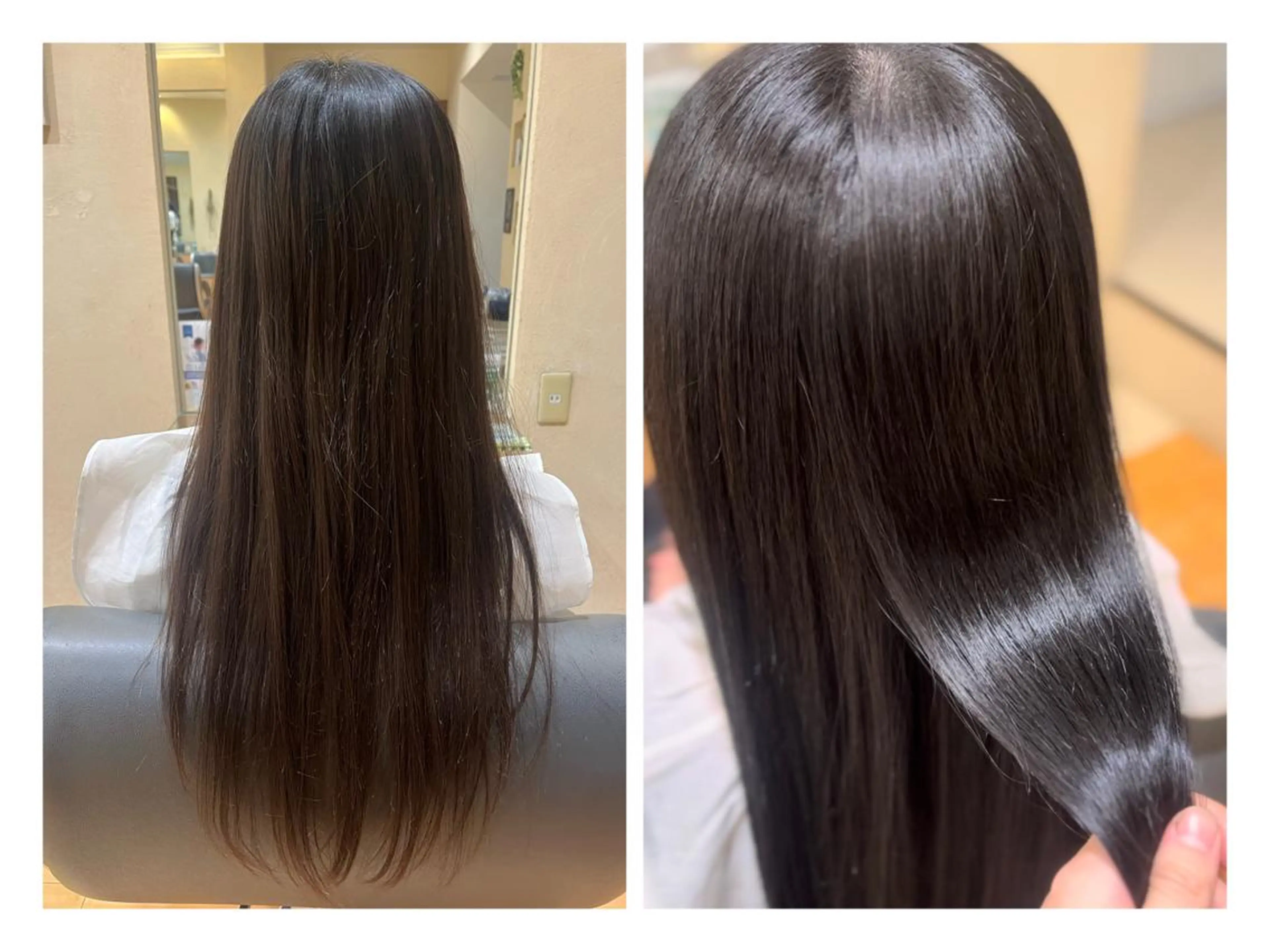 ロング ヘアカラー トリートメント 井上 未悠のヘアスタイル