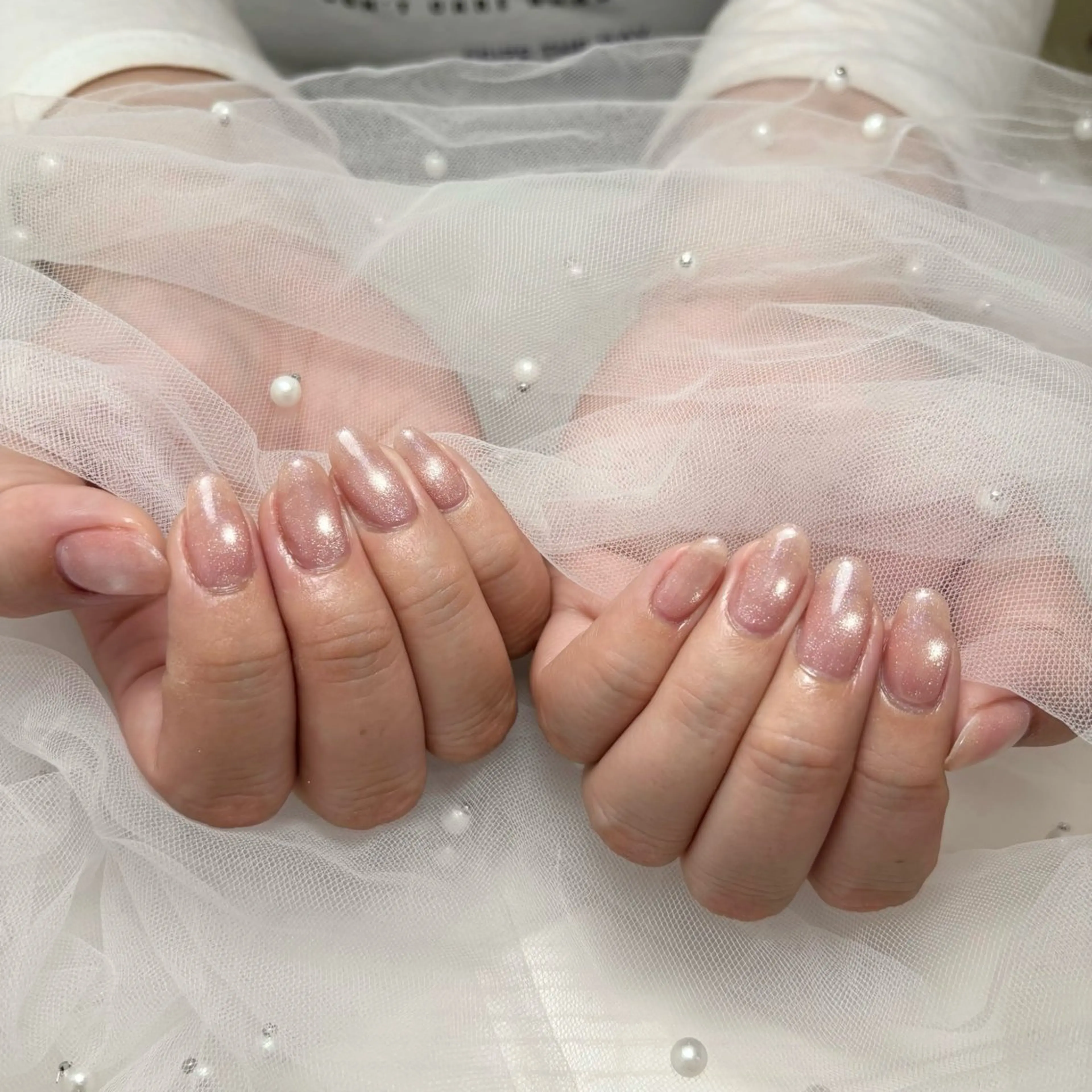 ネイル マグネットネイル マグネットワンカラー ワンカラーネイル ハンドネイル nail salon kohaku所属・nailsalon kohakuのネイルデザイン