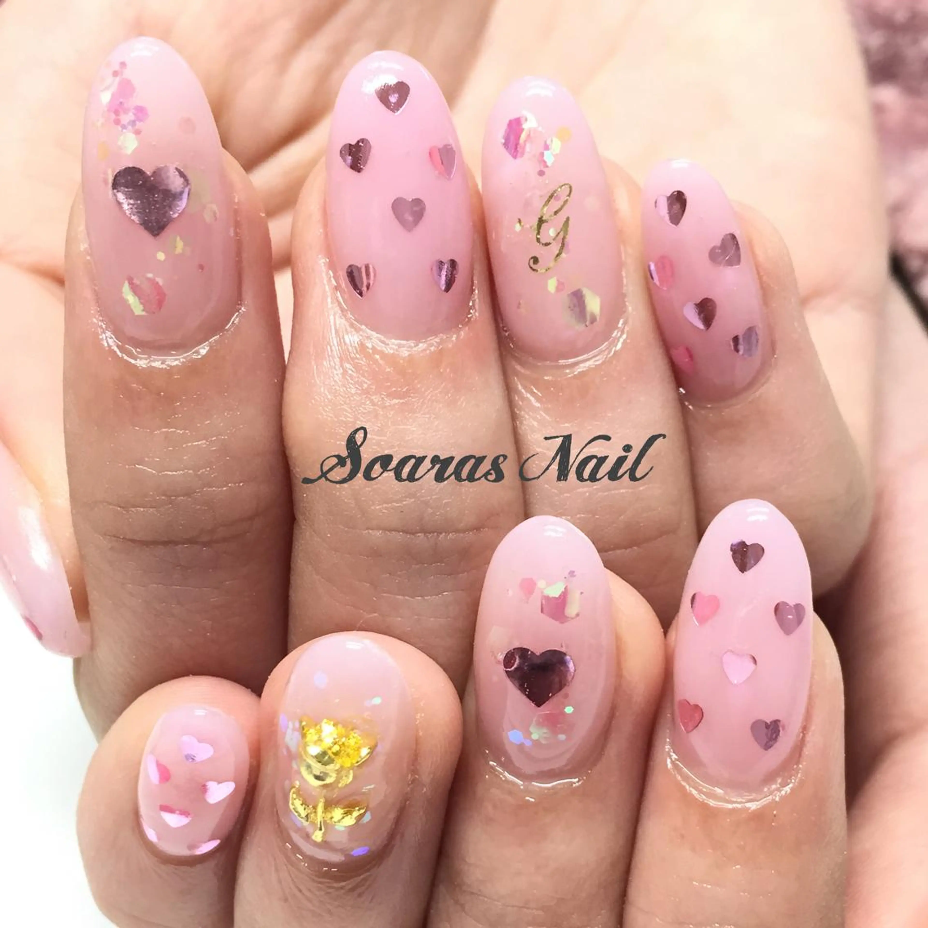 ネイル スカルプネイル soaras nailのネイルデザイン