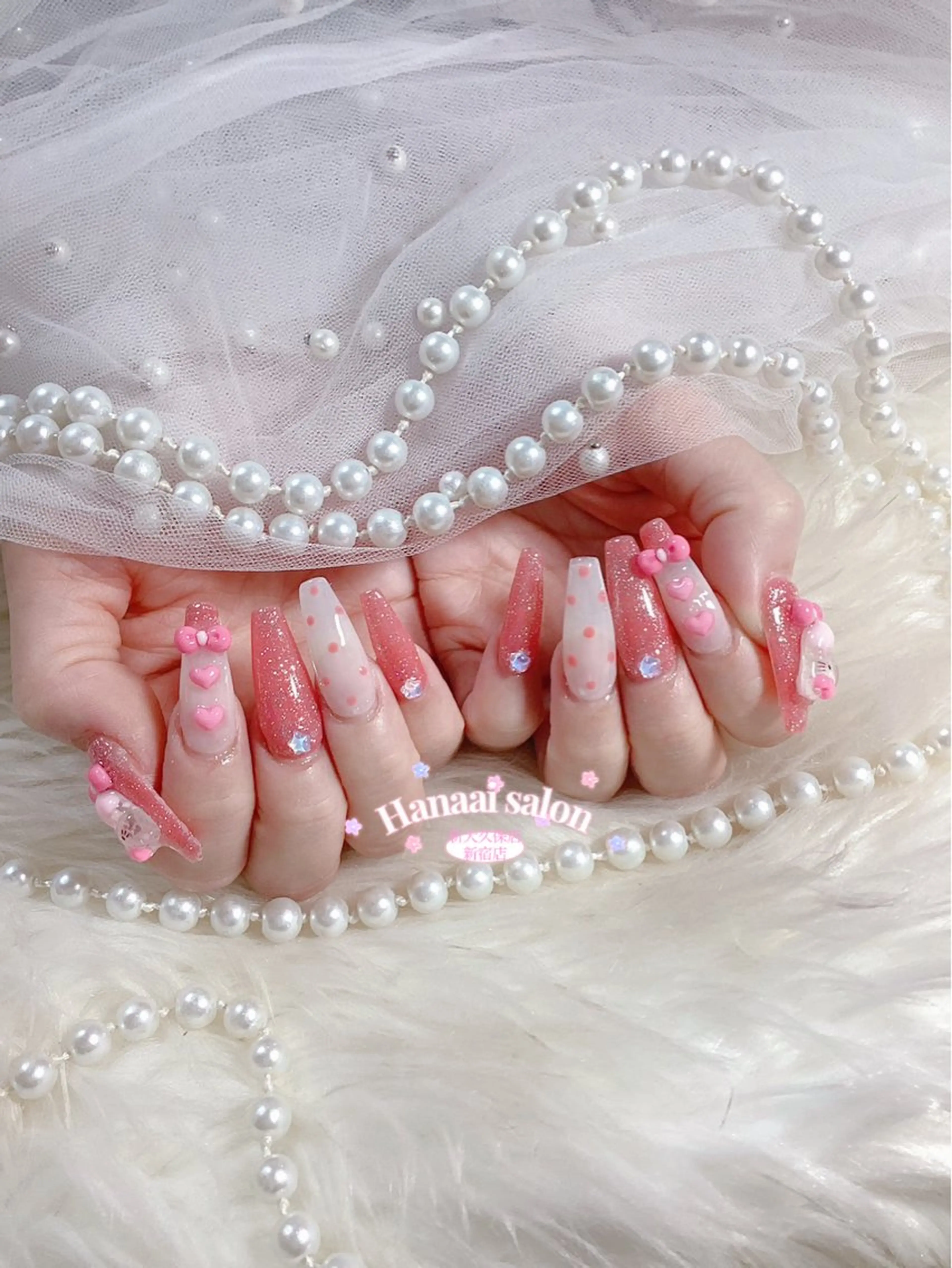 ネイル ハンドネイル Hanaai Salon新宿店のネイルデザイン