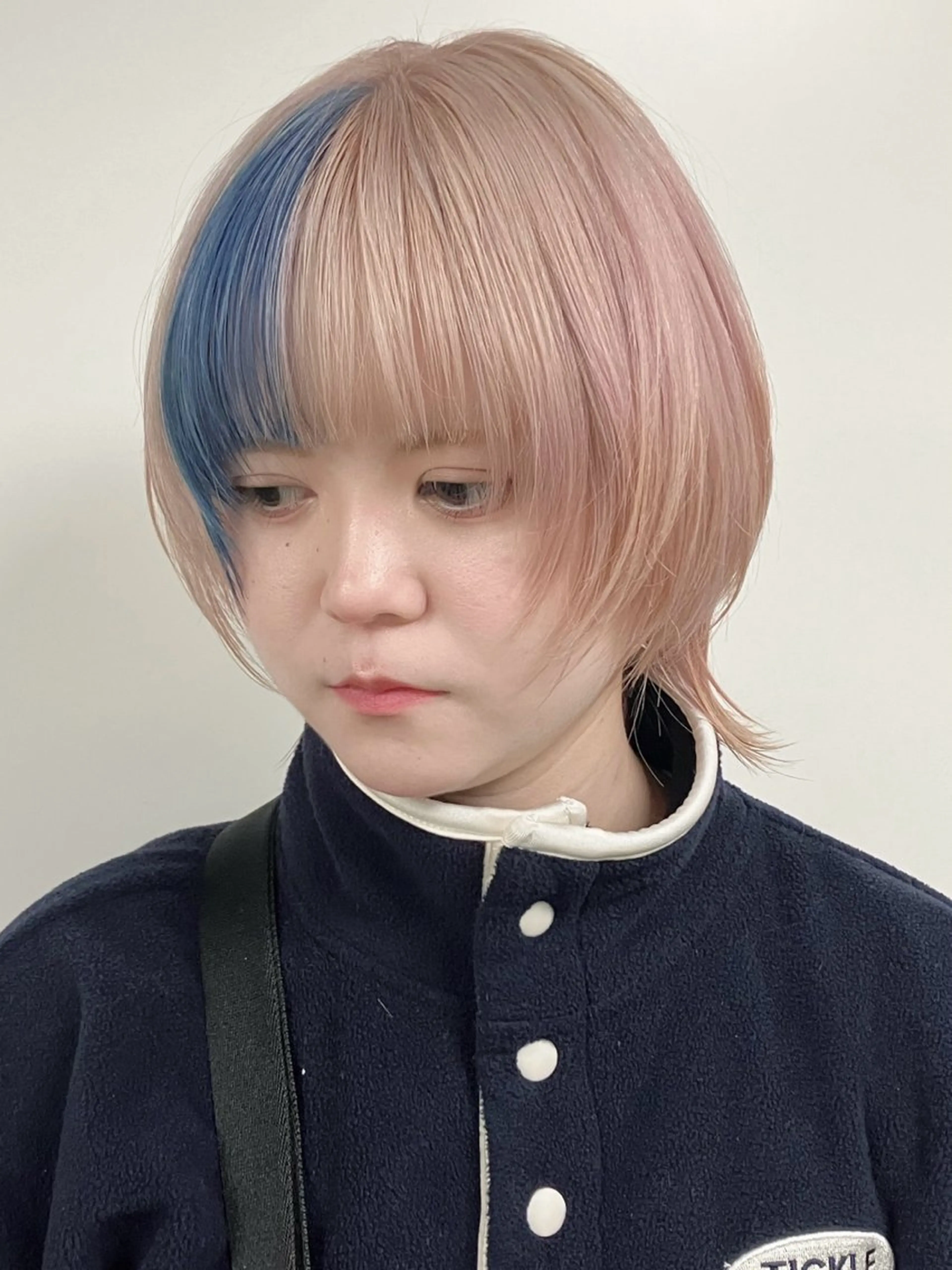 ショート ショートボブ ボブ レイヤーカット 似合わせカット ショートヘア moriofromlondon原宿本店所属・fumikaブリーチ /ウルフのヘアスタイル