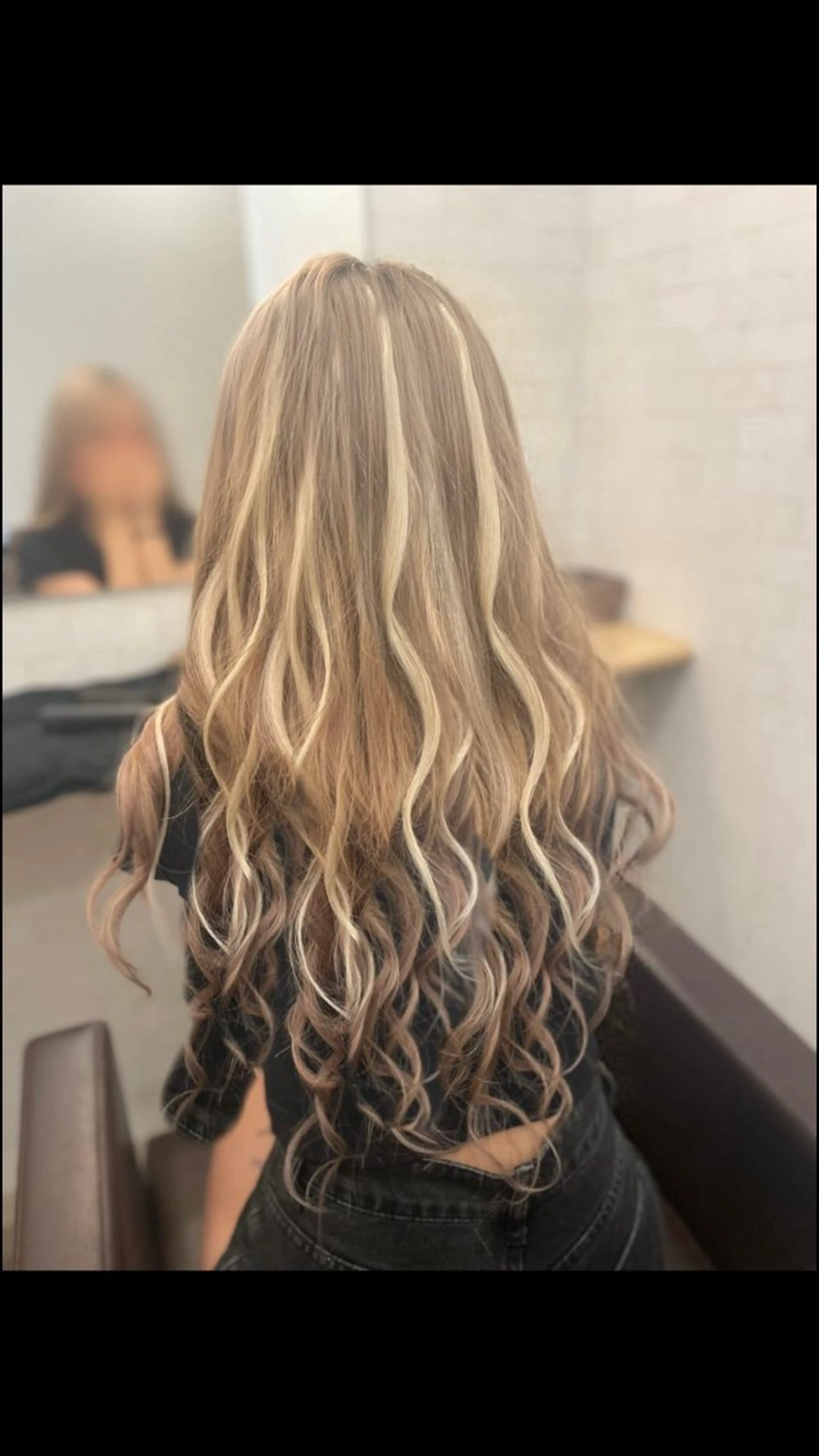 イルミナカラー+最高級レミーシールエクステ40枚 ¥18900の写真