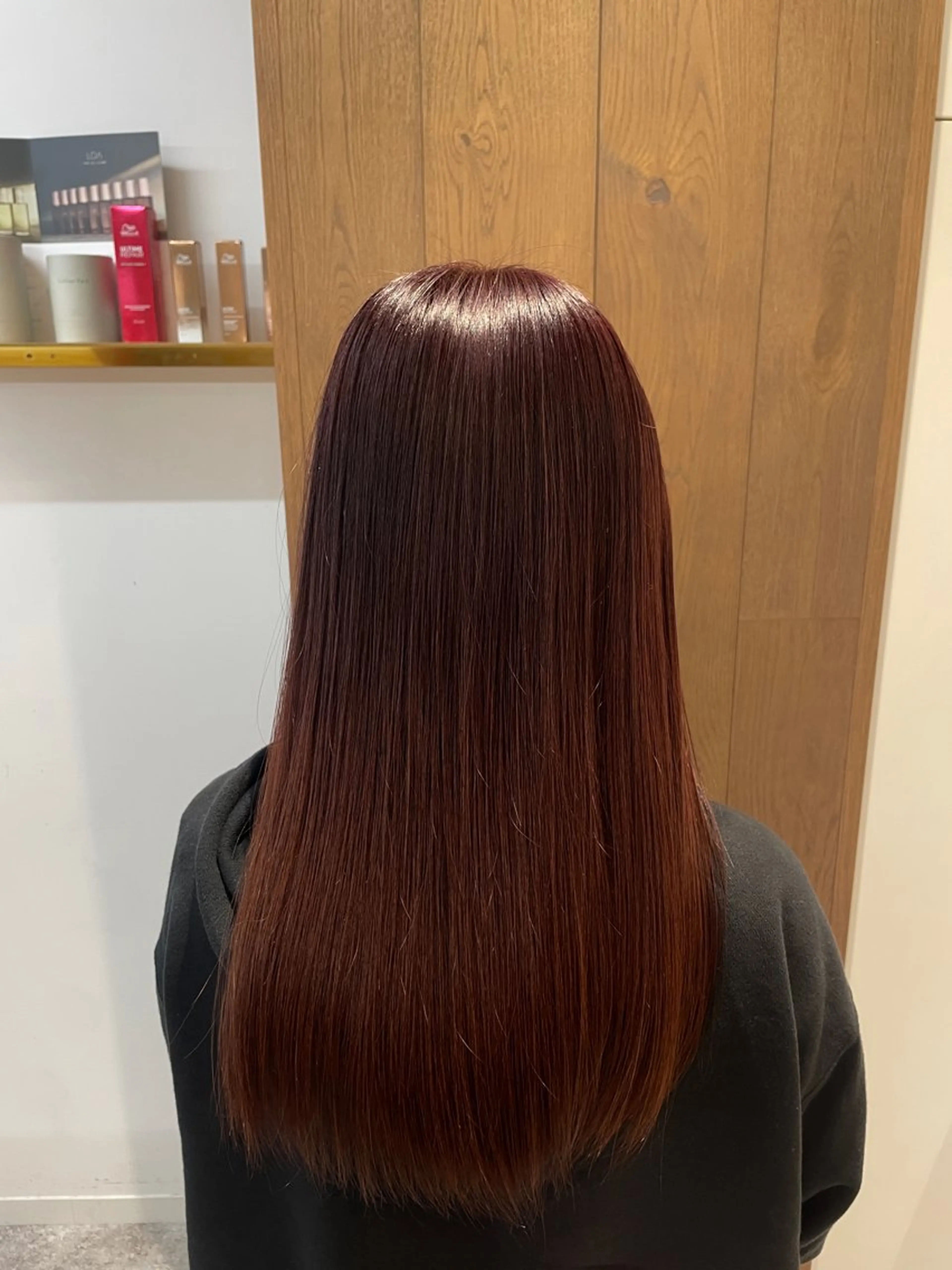 ロング カラー ハレケ　メリディッシュ所属・MORI HARUTOのヘアスタイル