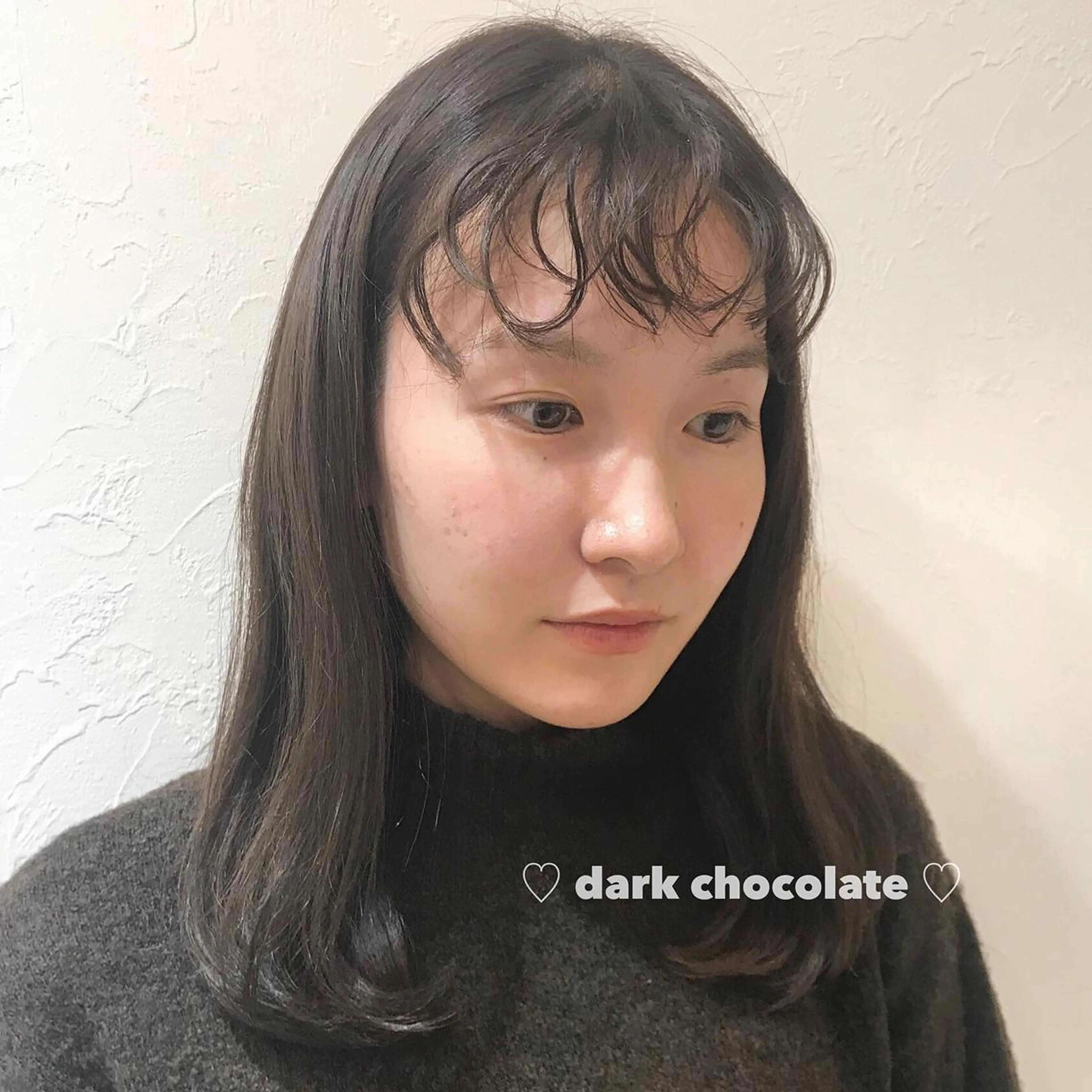 セミロング ブリーチなしカラー ダブルカラーエクステのヘアスタイル