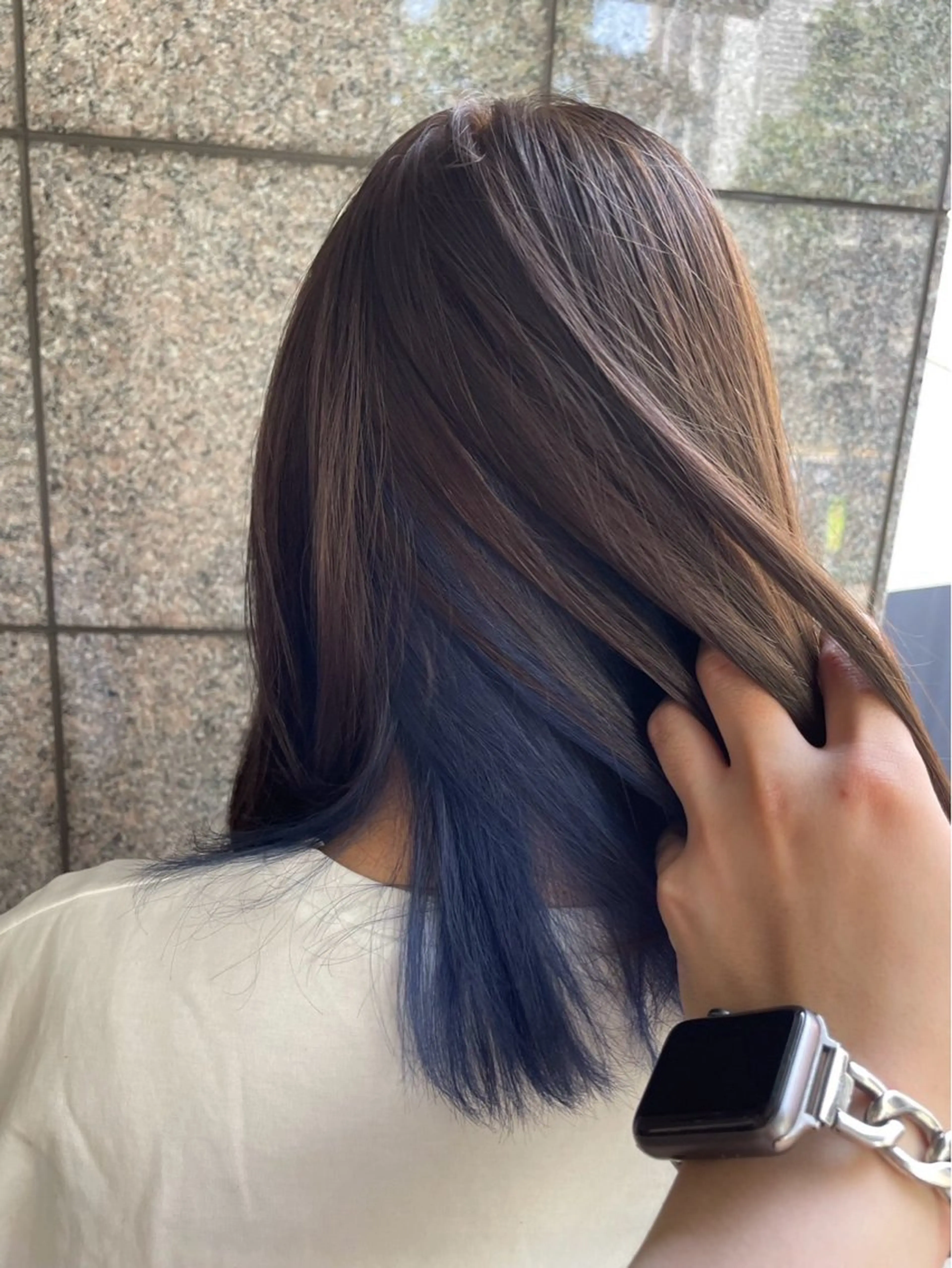 カラー Snowdrop　阿佐ヶ谷所属・下會所 麟太のヘアスタイル