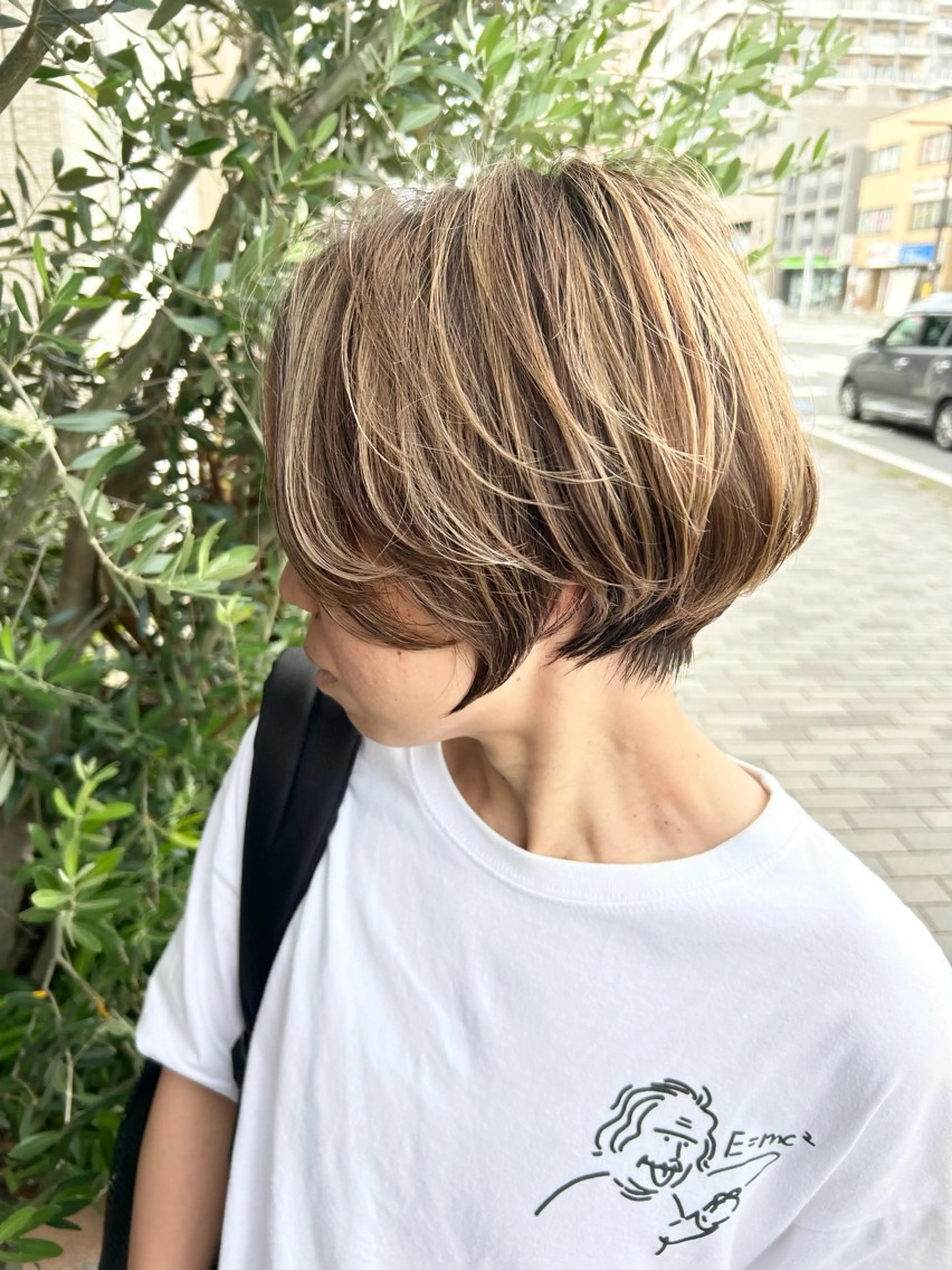 ショート カット ヘアカラー FELIZA所属・似合わせの達人🔥 石川就平のヘアスタイル