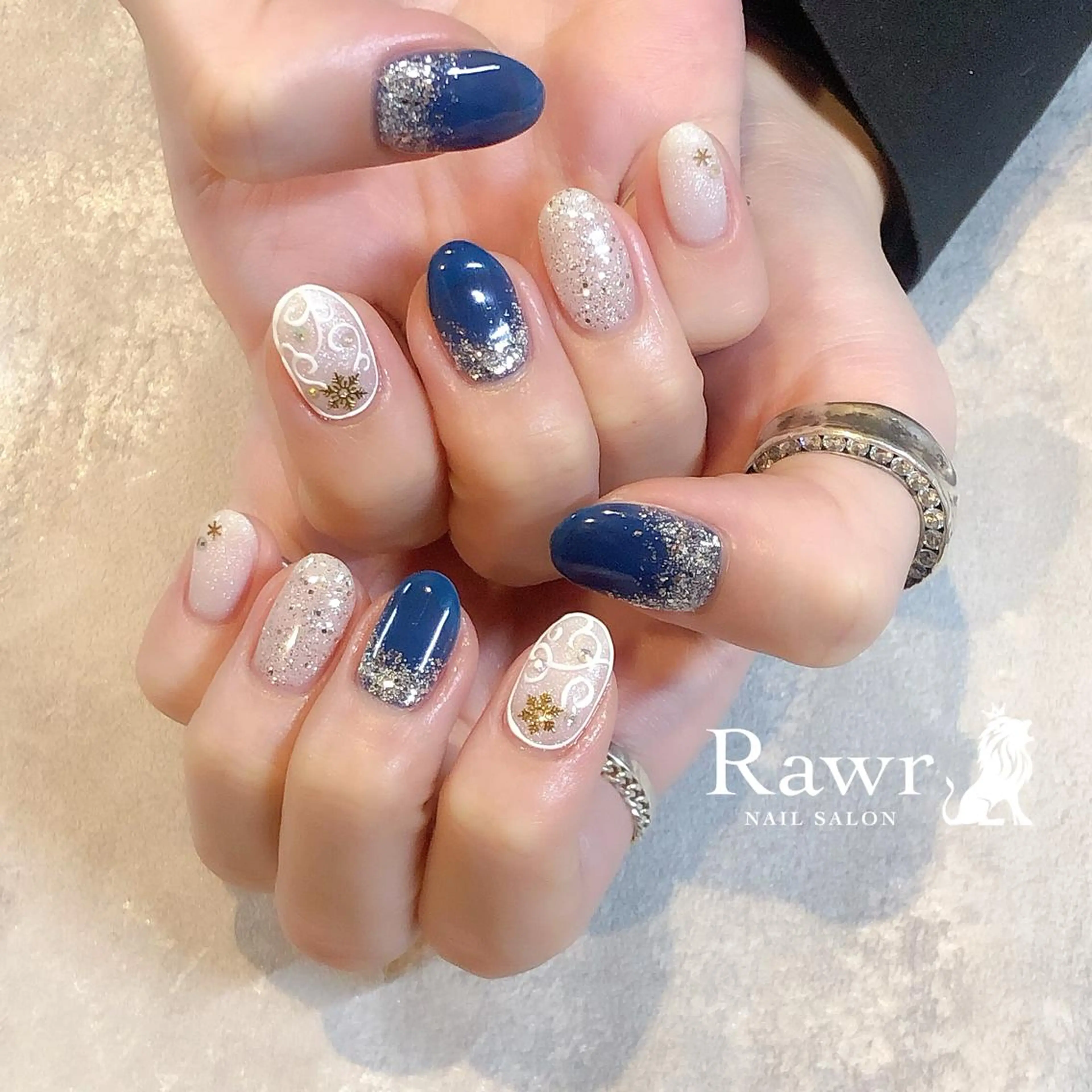 ネイル ハンドネイル Rawr / saoriのネイルデザイン