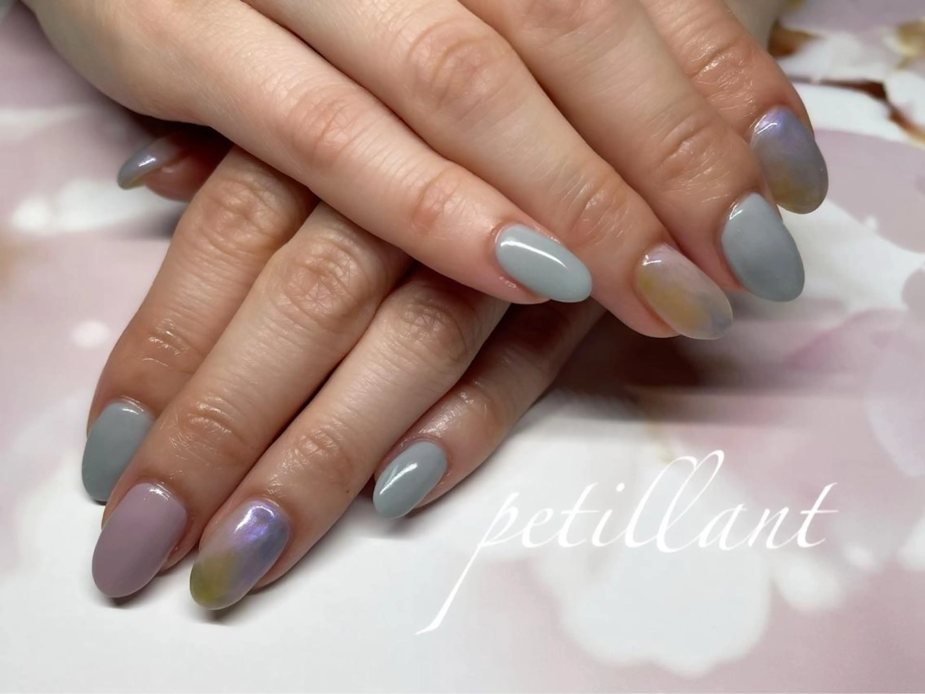ネイル 春ネイル ハンドネイル ハンドケア petillant所属・nail salon petillantのネイルデザイン