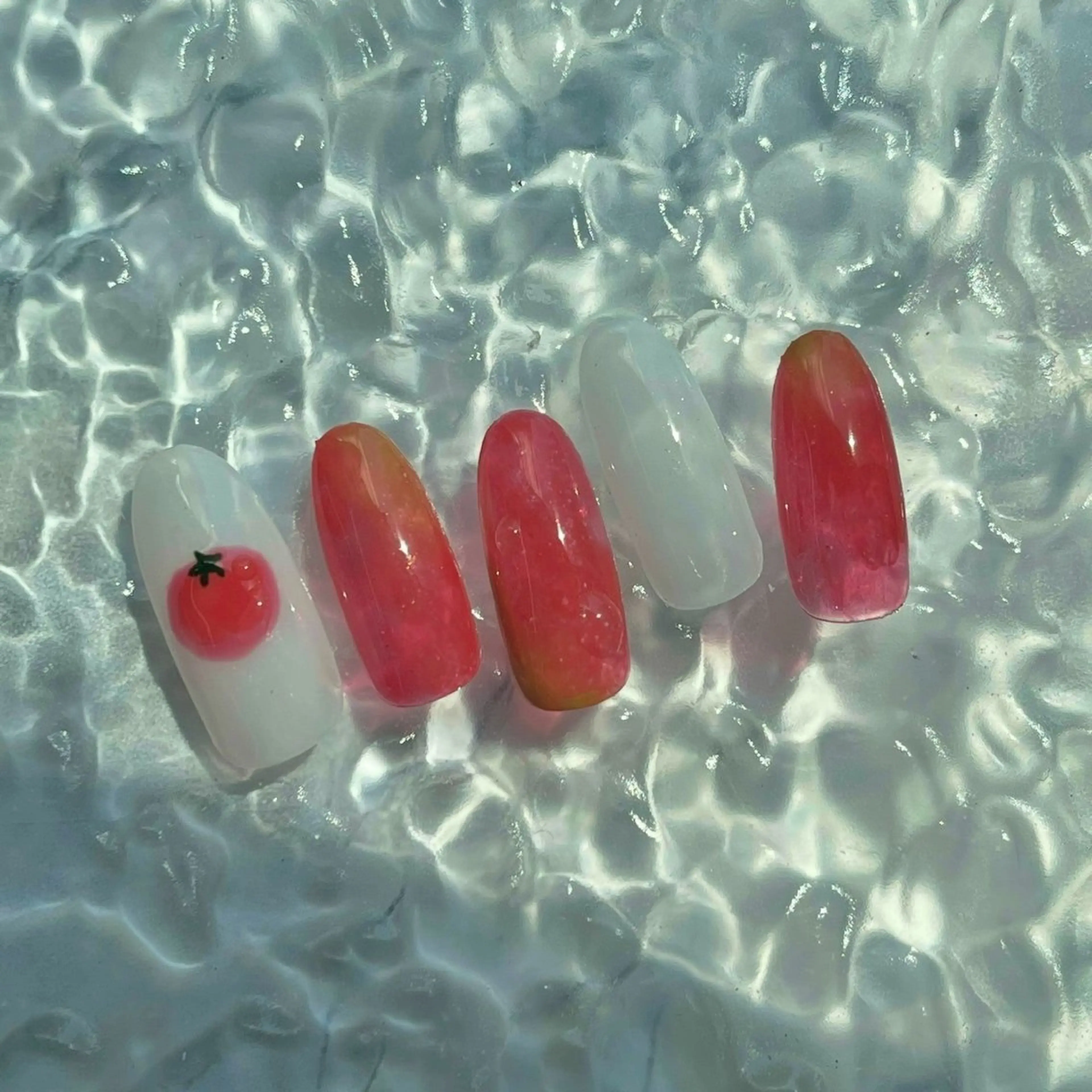 ネイル ⭐︎休業中の練習⭐︎ JNA認定講師髙橋のネイルデザイン