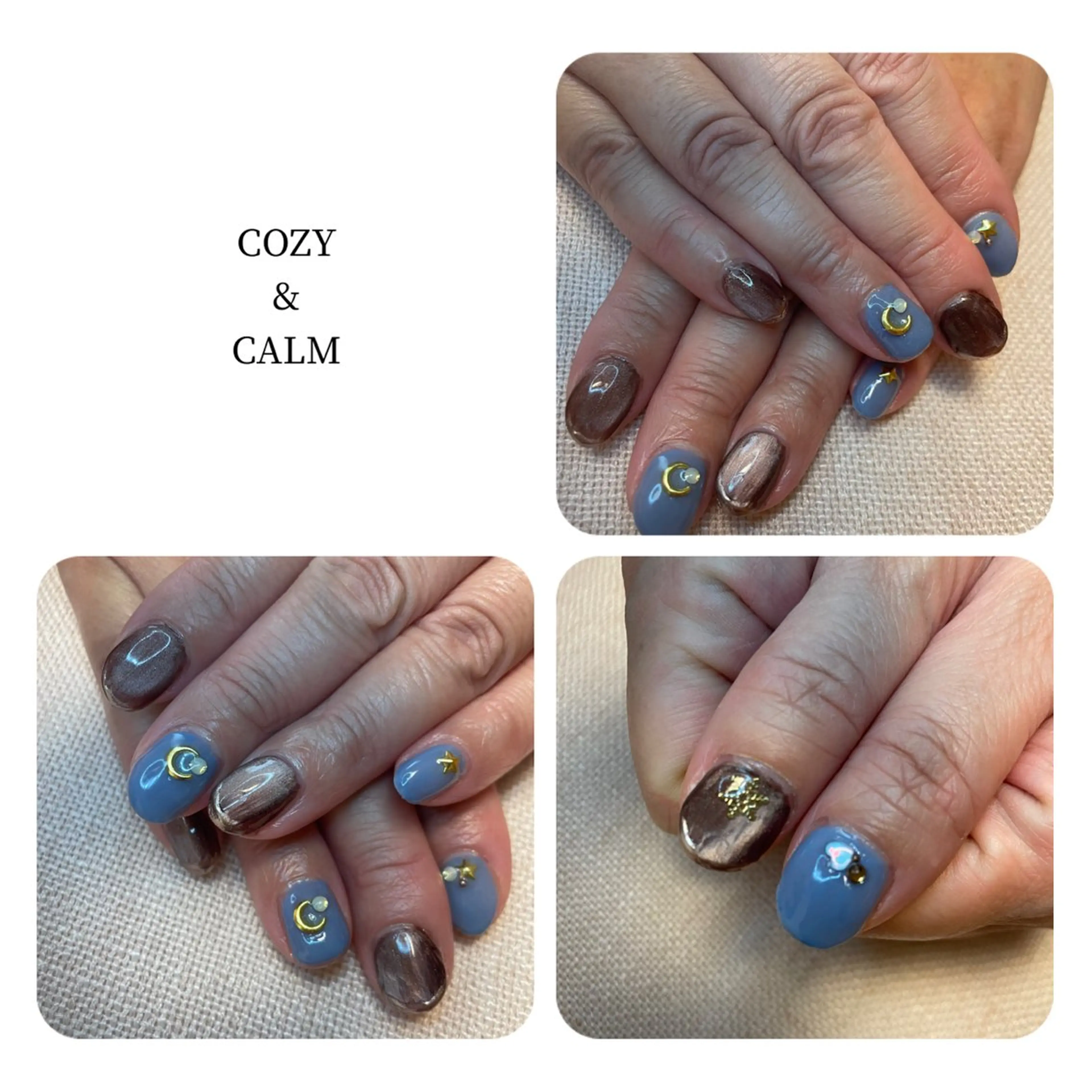 ネイル マグネットネイル ミラーネイル NAIL★M 真紀のネイルデザイン