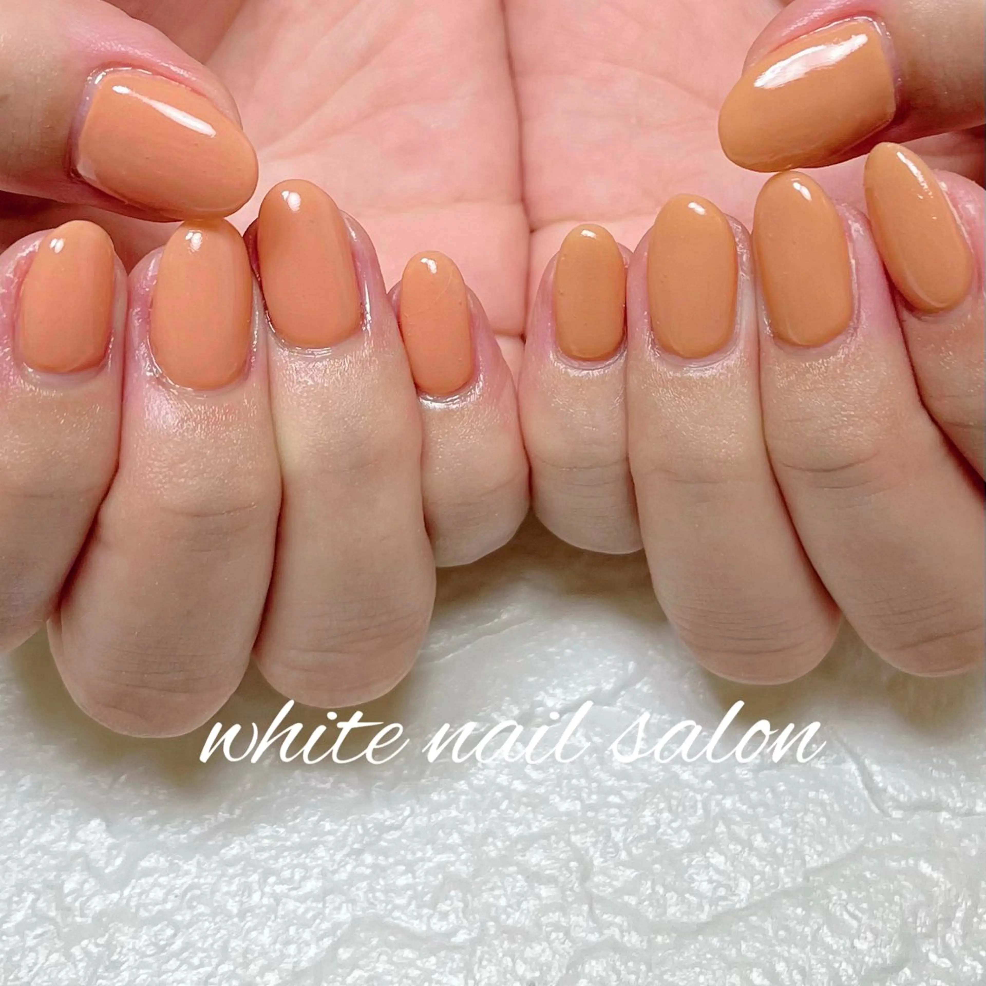 ネイル シンプルネイル ハンドネイル white nail salonのネイルデザイン