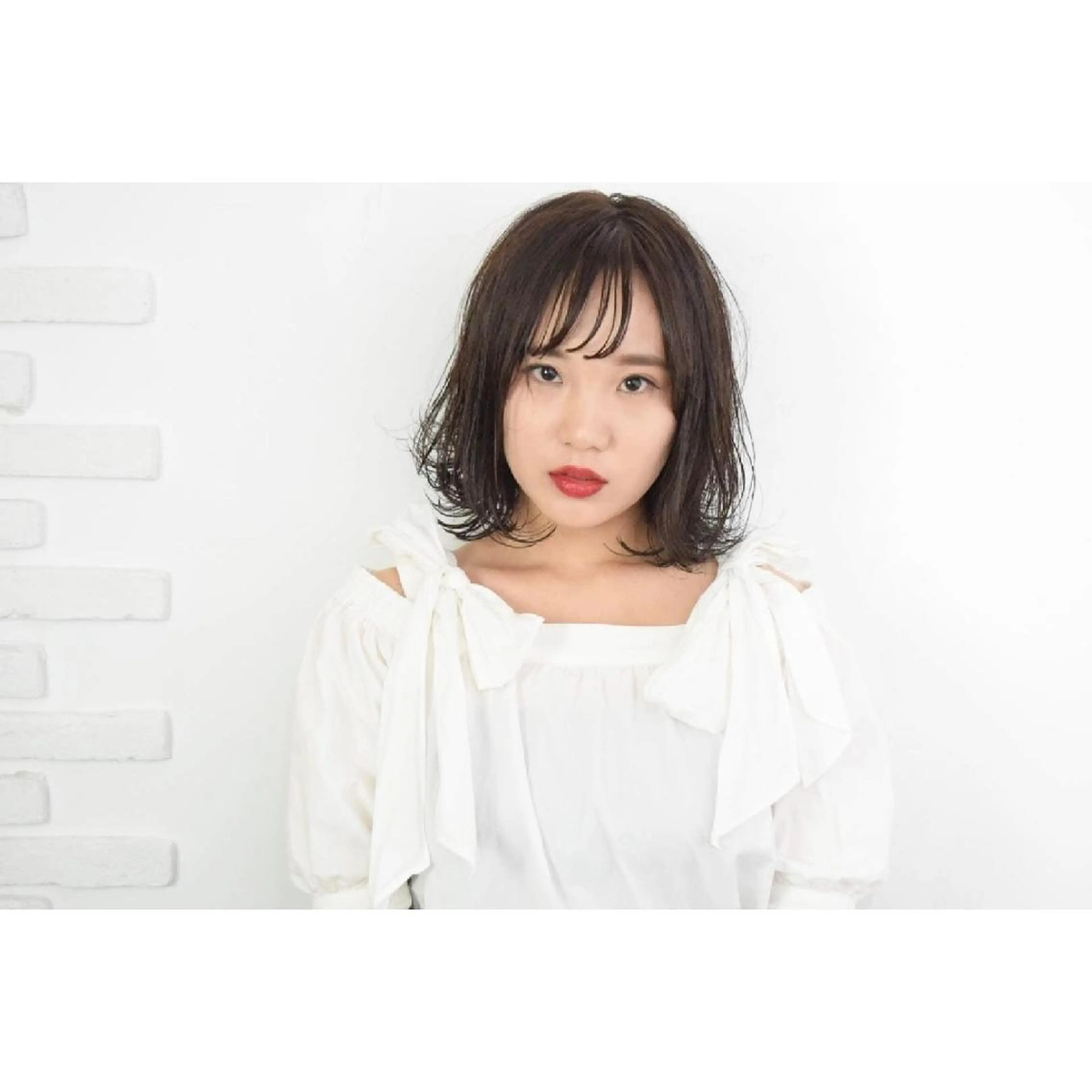 ミディアム カラー パーマ hair design BEER所属・みなみ ゆうすけのヘアスタイル