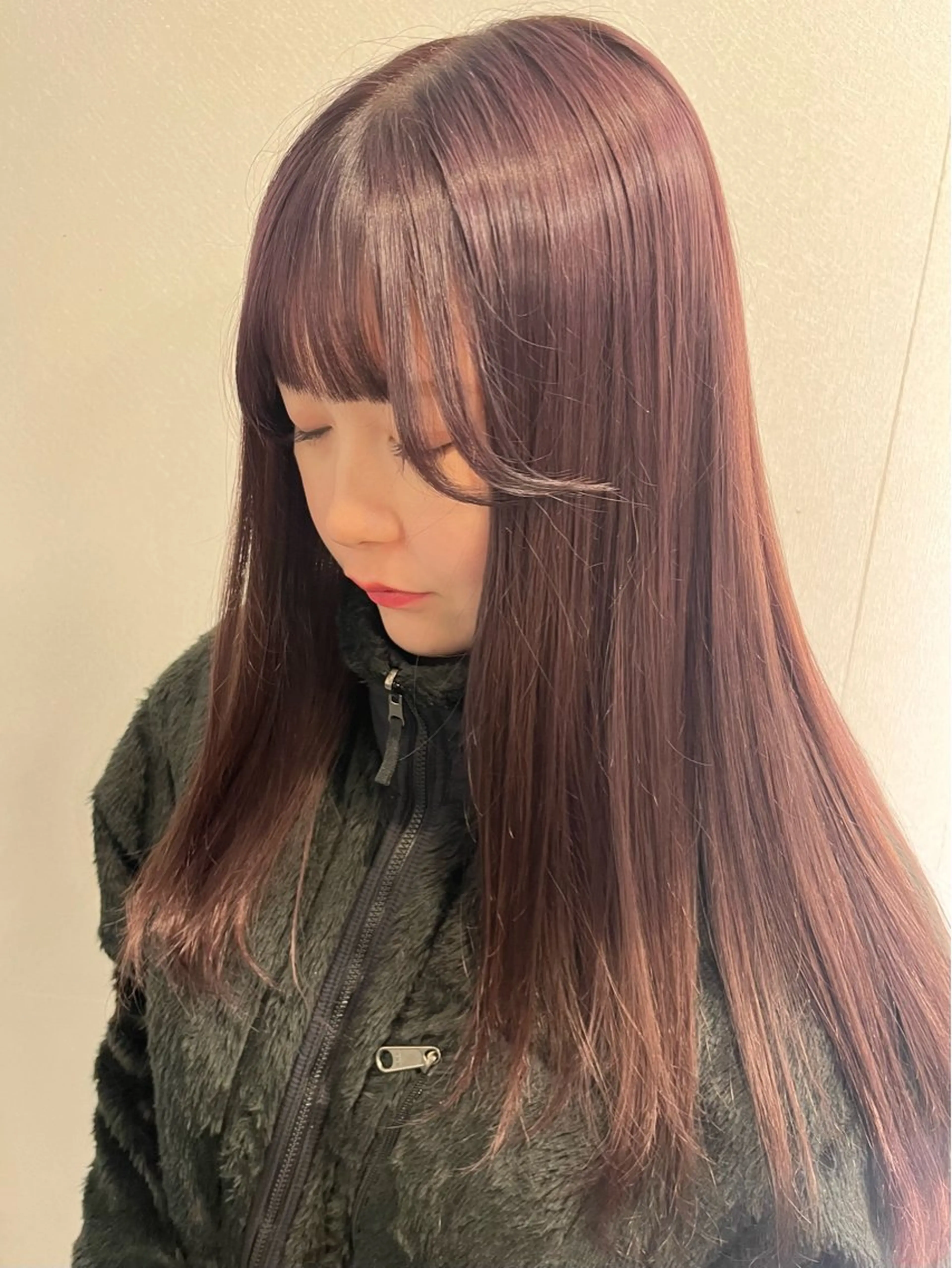 ロング col sapporo所属・あざと可愛い💓 盛れる顔まわり/uiのヘアスタイル