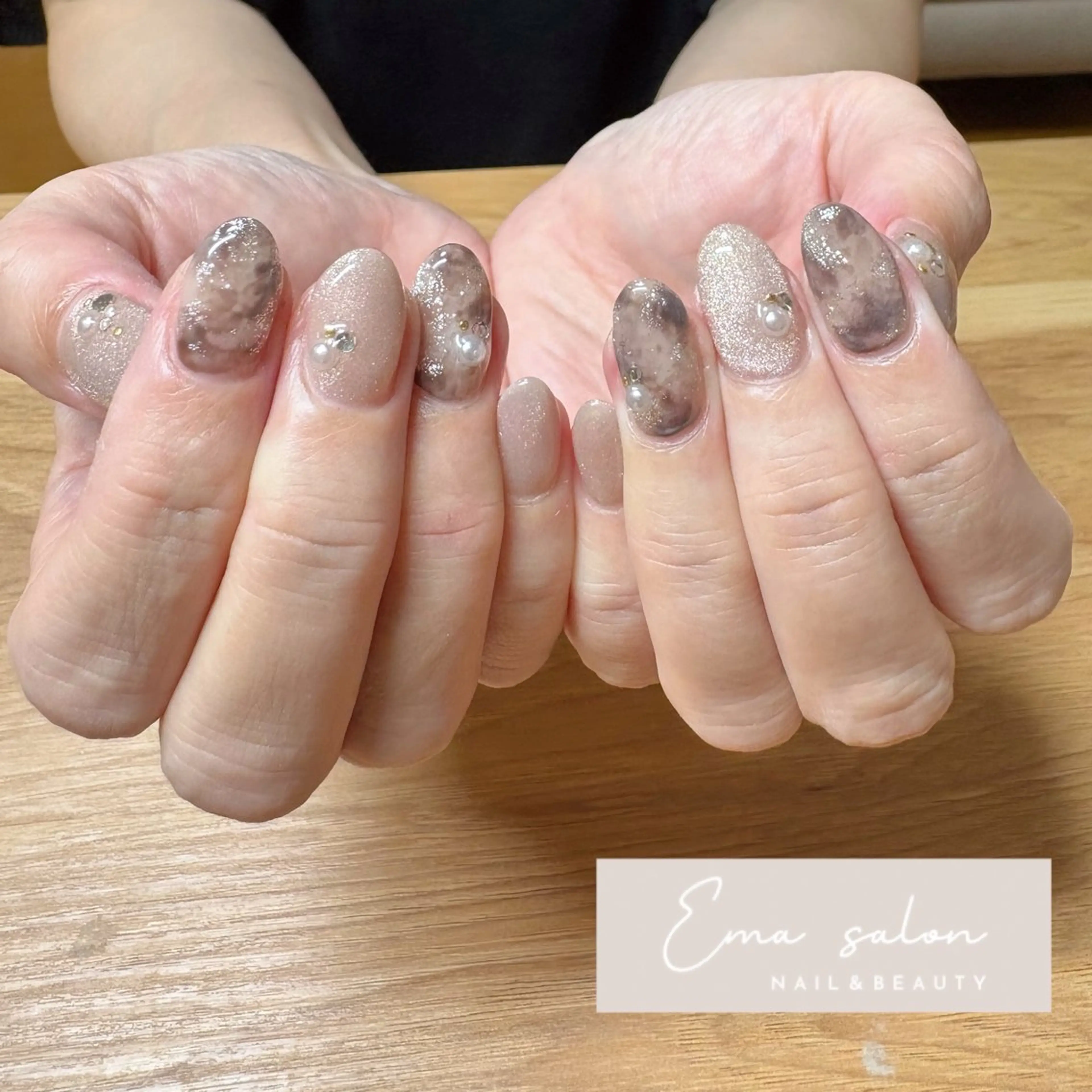 ネイル ハンドネイル Ema salon satomiのネイルデザイン