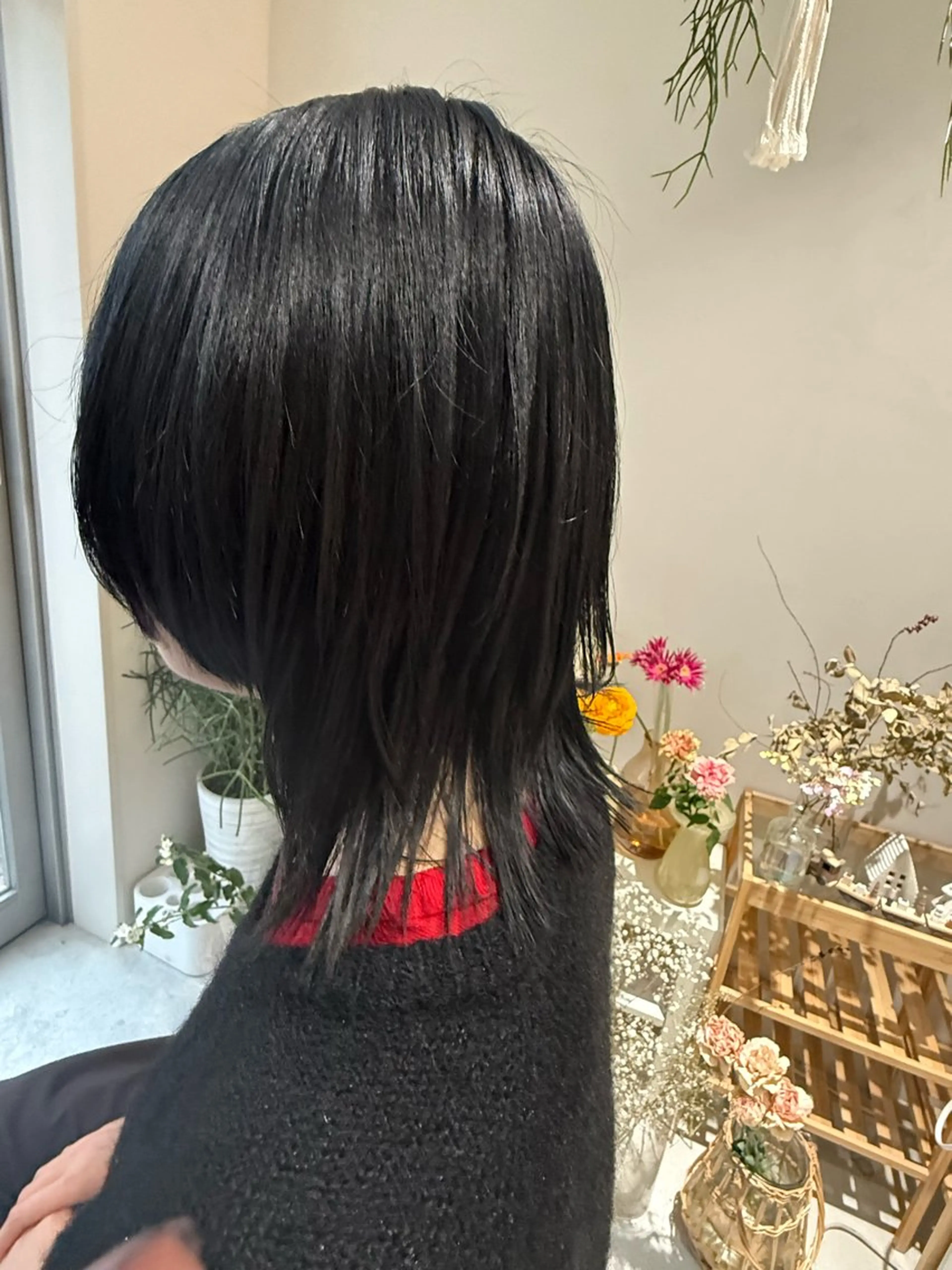 ミディアム カラー 🎀花屋併設サロン 荘司まゆり🎀‪‪のヘアスタイル