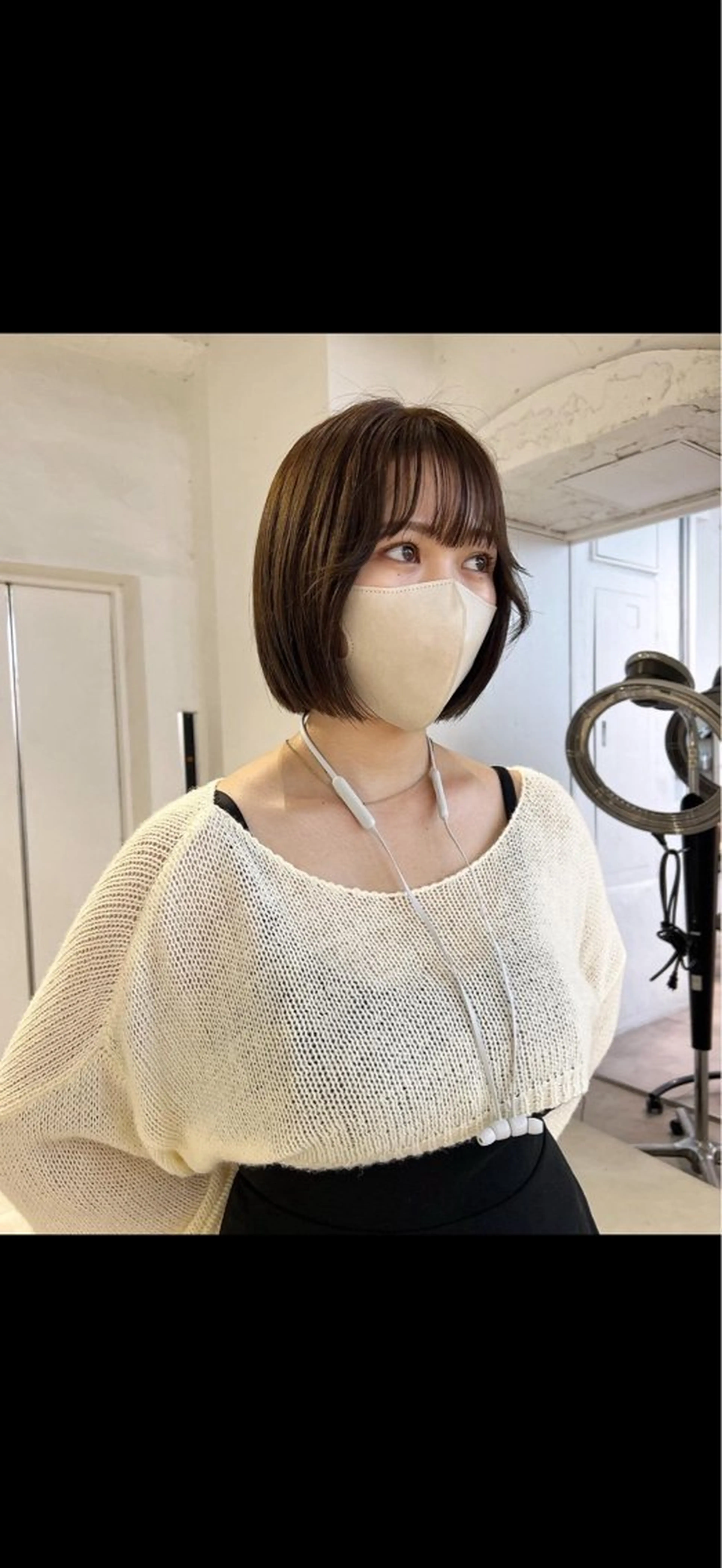 カラー ヘアカラー スパイキーショート/ センターパート/奈菜のヘアスタイル