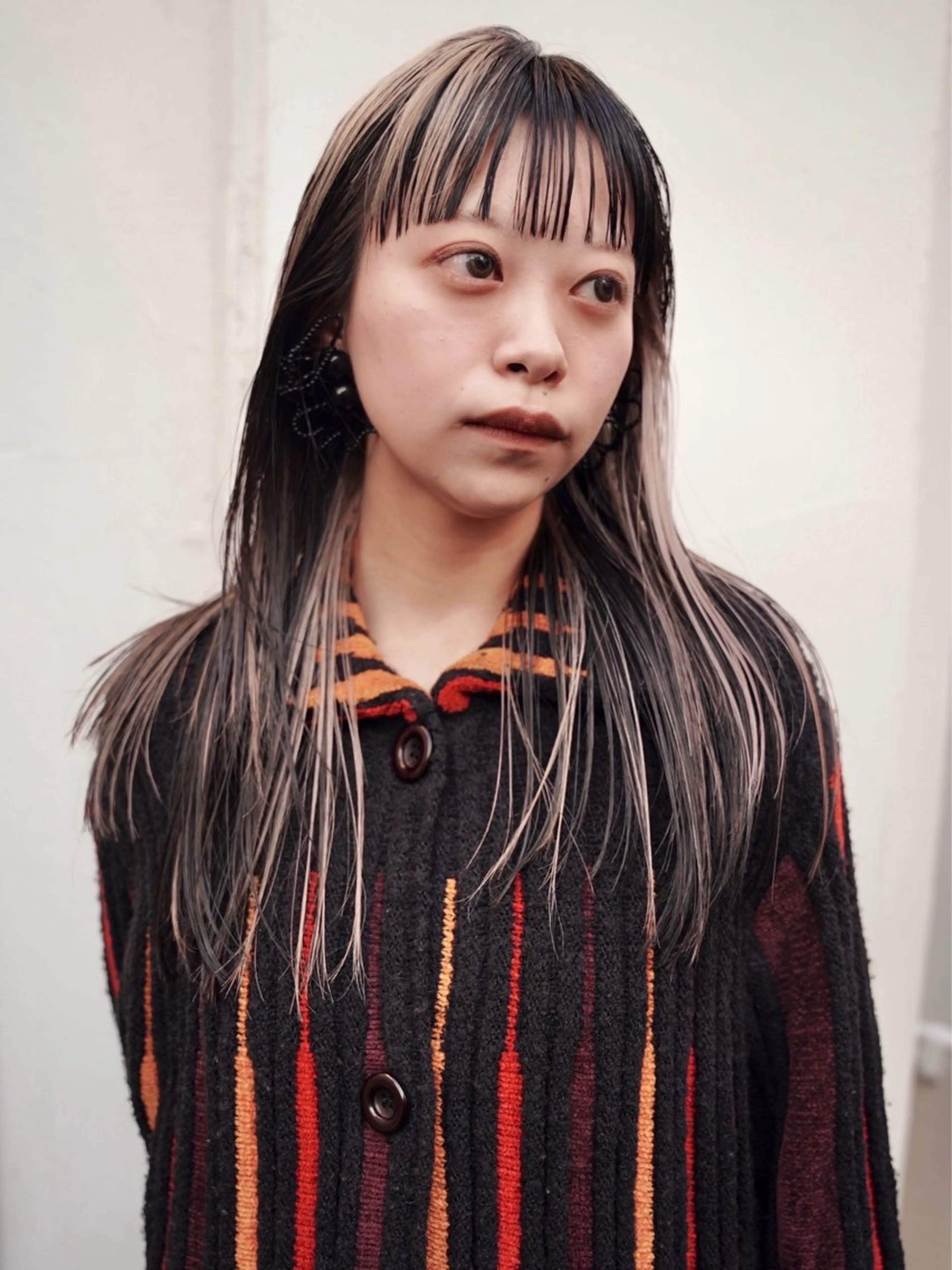 ミディアム カラー デザインカラー カット ヘアカラー トリートメント デザイン/レイヤー Kaito🐩/栄のヘアスタイル