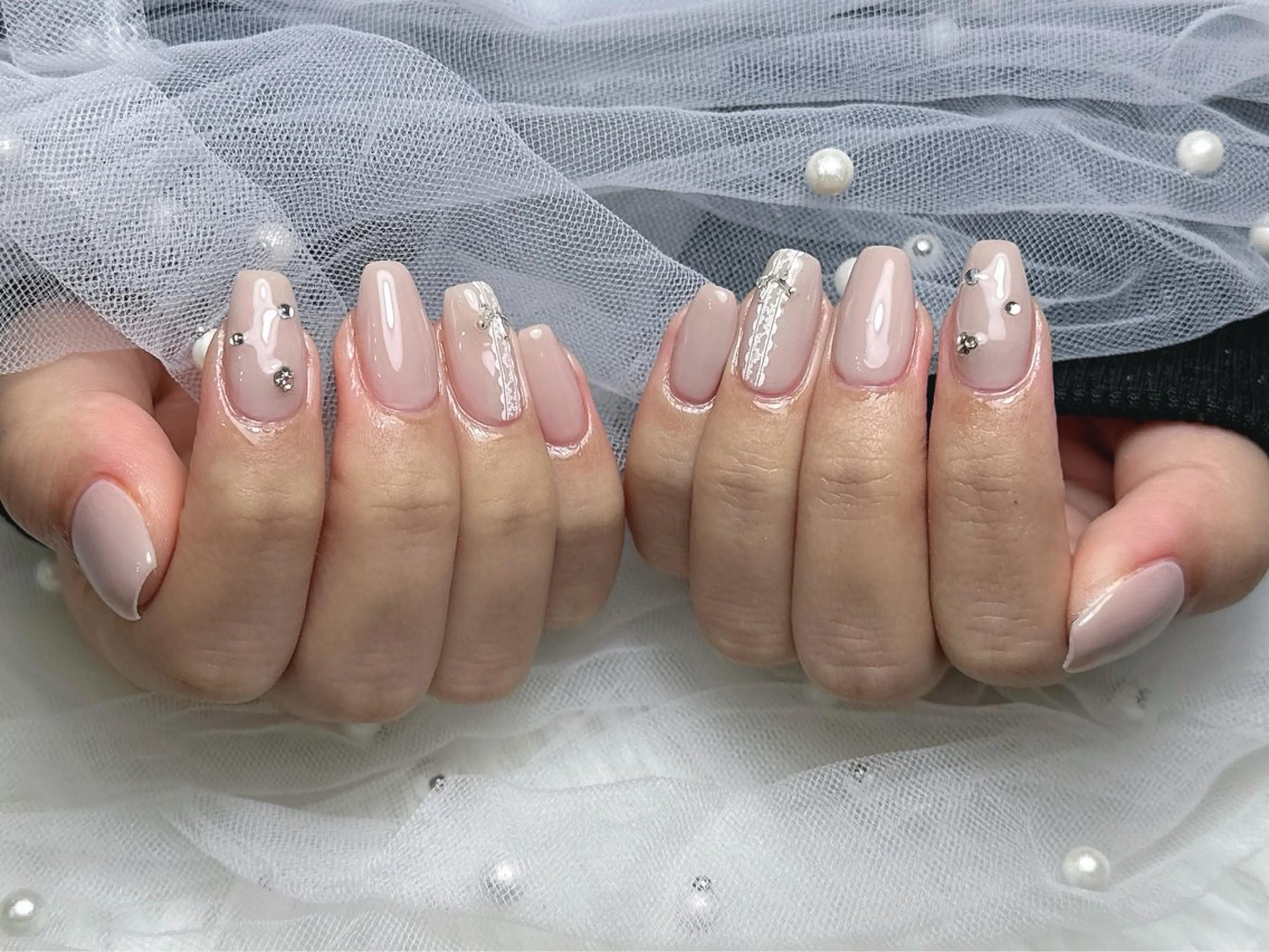 ネイル ハンドネイル 【Eclat ｴｸﾗ】nail＆beauty所属・Eclat〔ｴｸﾗ〕 MOEKA𝜗𝜚*のネイルデザイン
