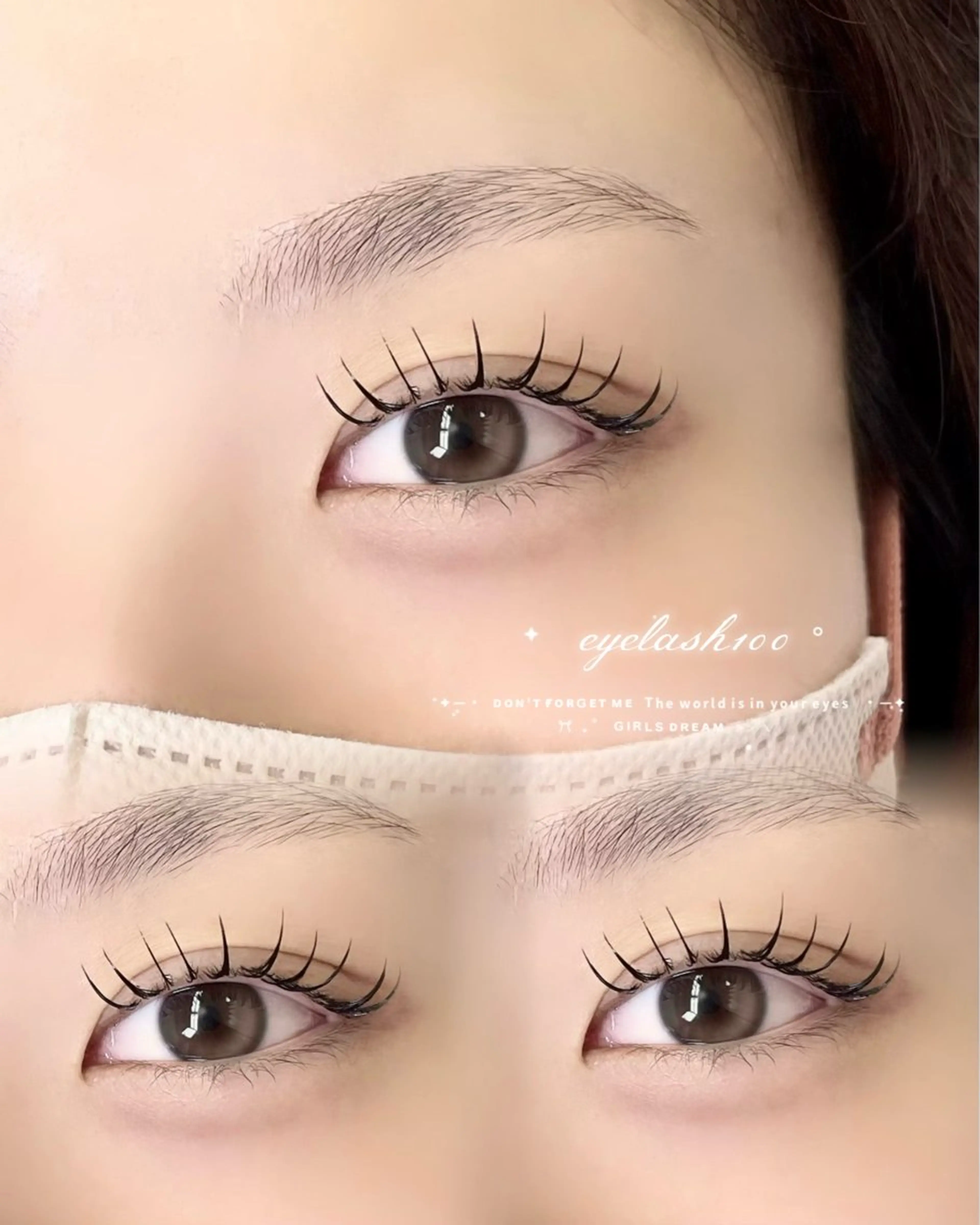 マツエク・マツパ RUNON 🎀 大阪福島 SeneLのマツエク・マツパデザイン