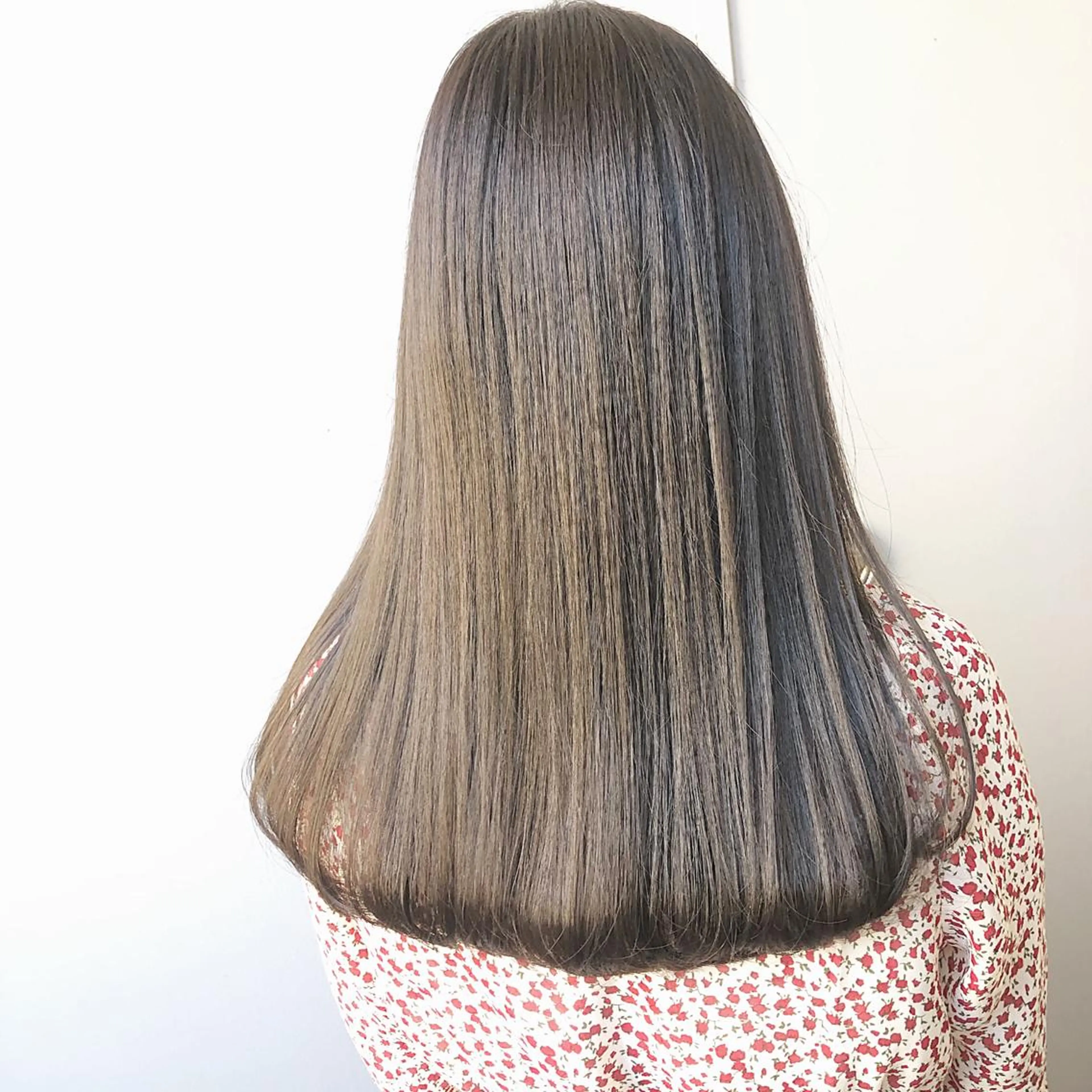 セミロング カラー ヘアアレンジ トリートメント ヘッドスパ ヘアセット 🤍CANDY横浜 【公式】🤍のヘアスタイル