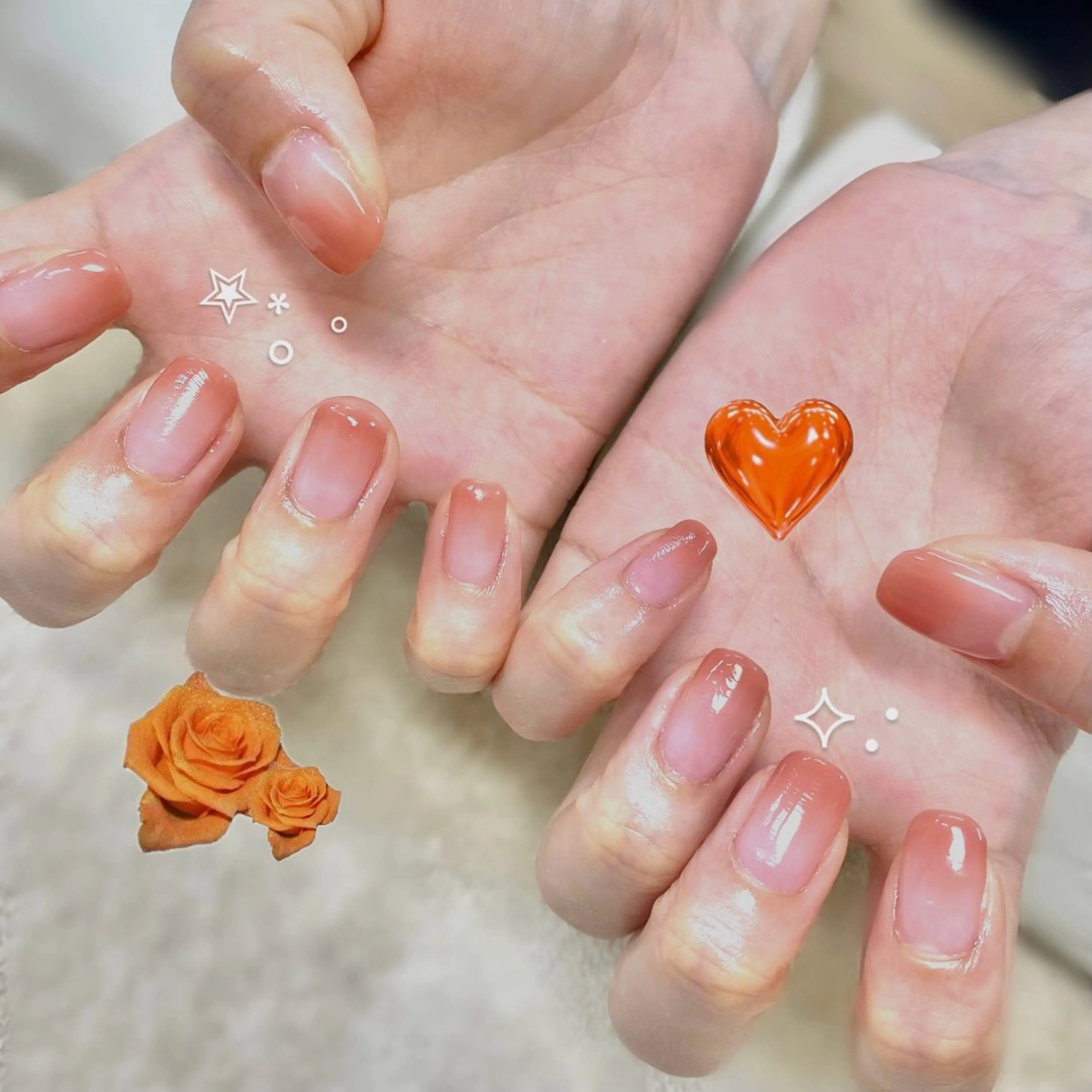 ネイル ハンドネイル 💟Bianca 荒木💟のネイルデザイン