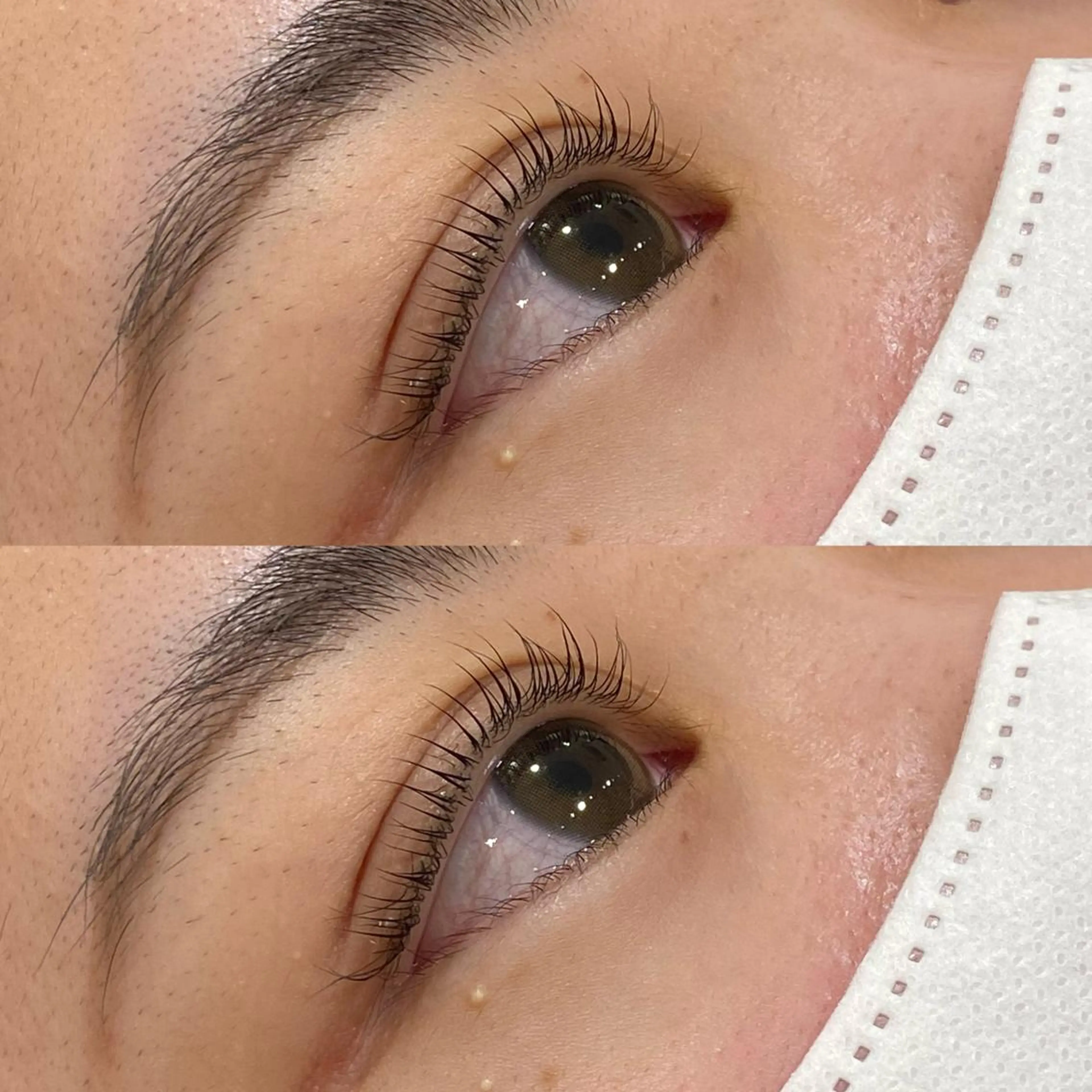 マツエク・マツパ パリジェンヌラッシュリフト 一重×まつ毛パーマ chiri／似合わせ ／まつげパーマ／立川のマツエク・マツパデザイン