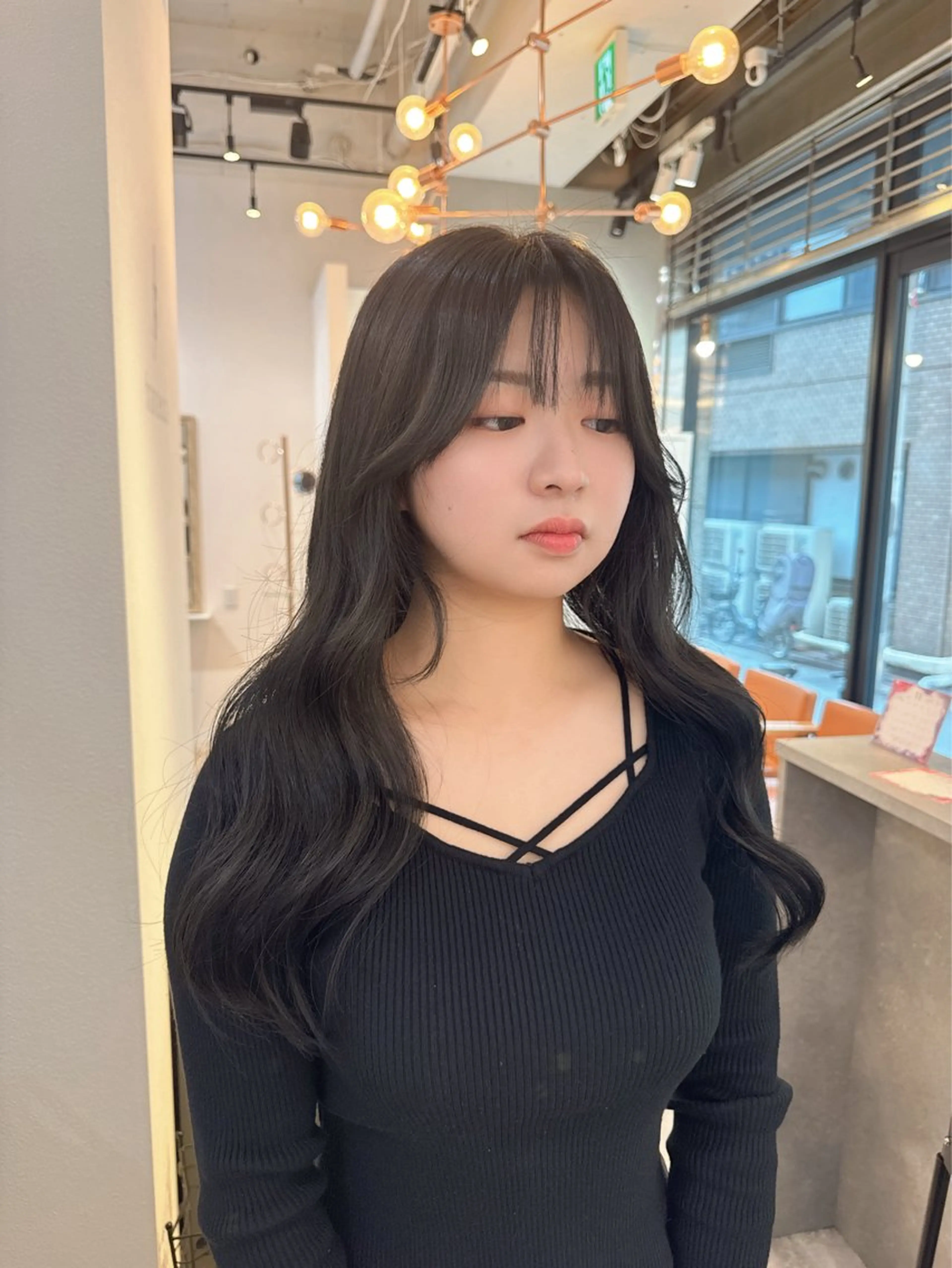 ロング カラー 赤み無し柔らかカラー 【梅田】madokaのヘアスタイル